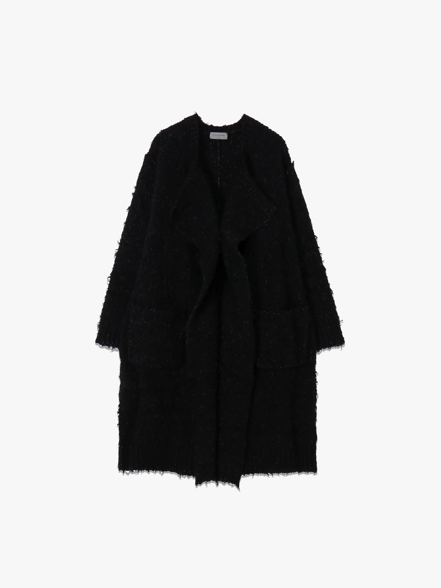 3G1P Brushed Long Cardi - Black