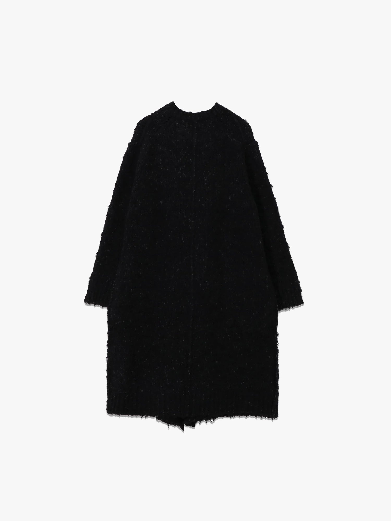 3G1P Brushed Long Cardi - Black