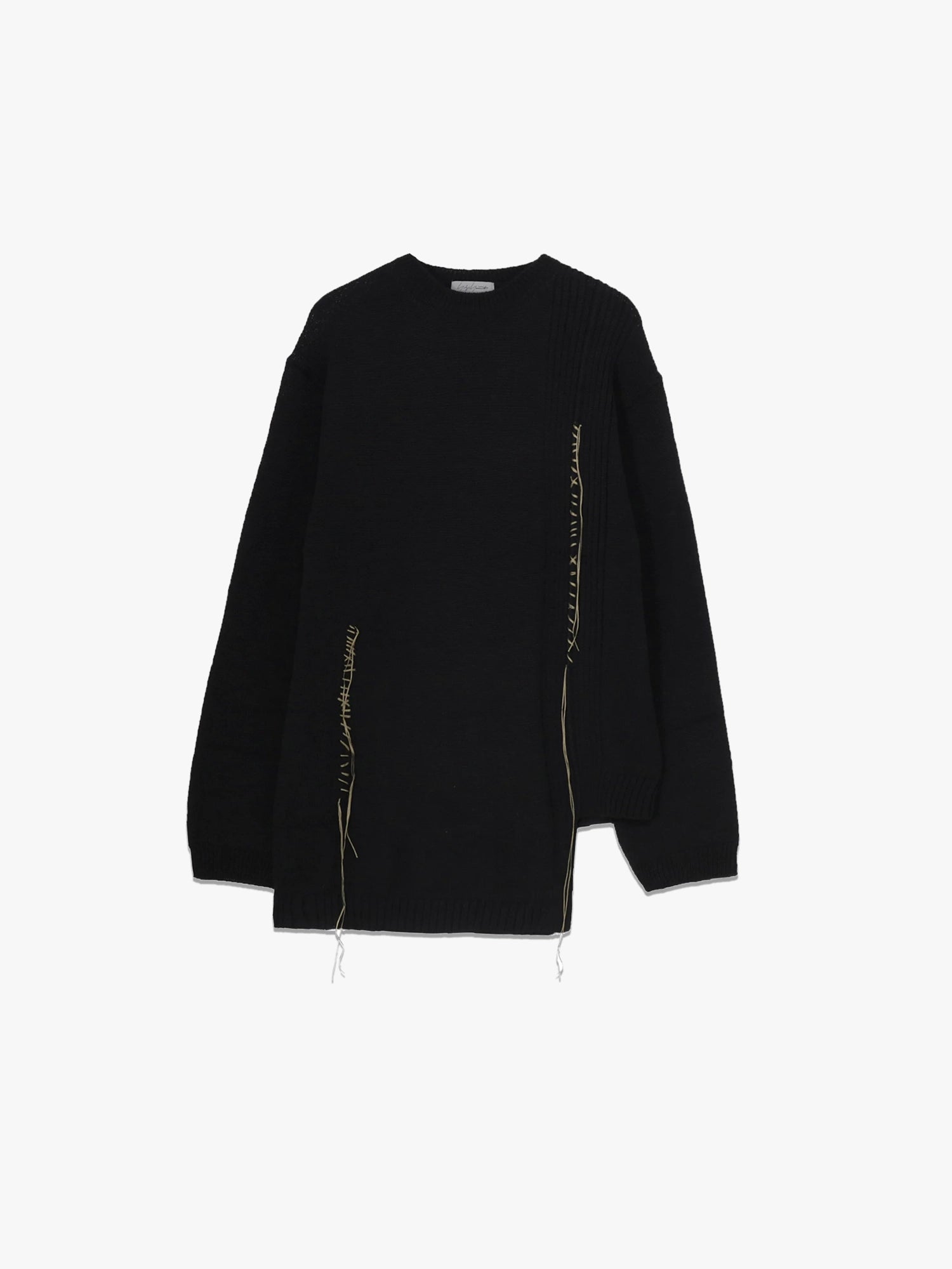 5G1P Embroidered Pullover - Black