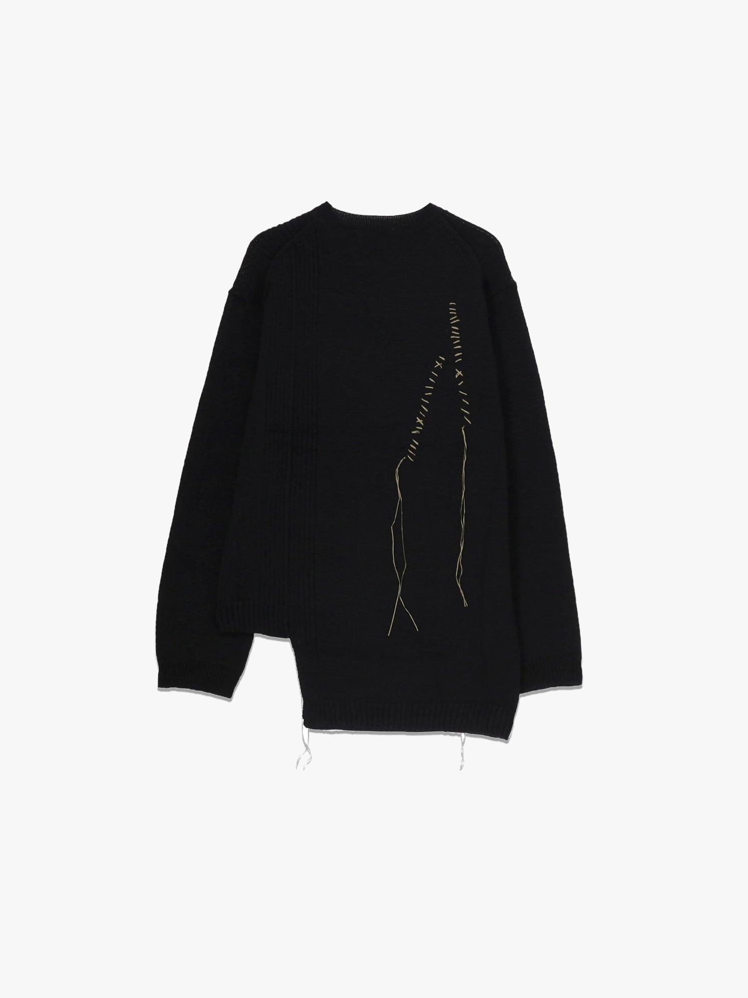 5G1P Embroidered Pullover - Black