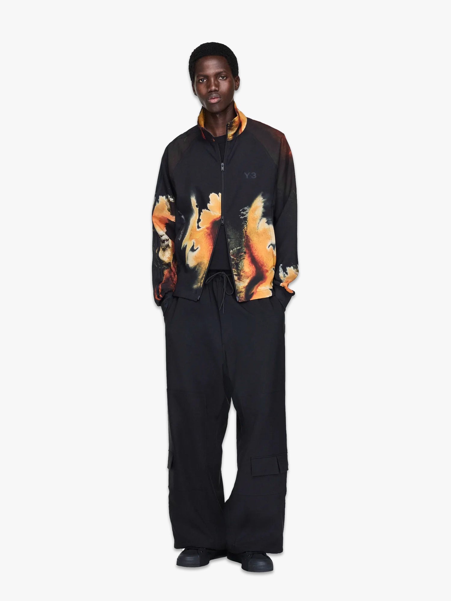 AOP M Track Top - Black/Multico