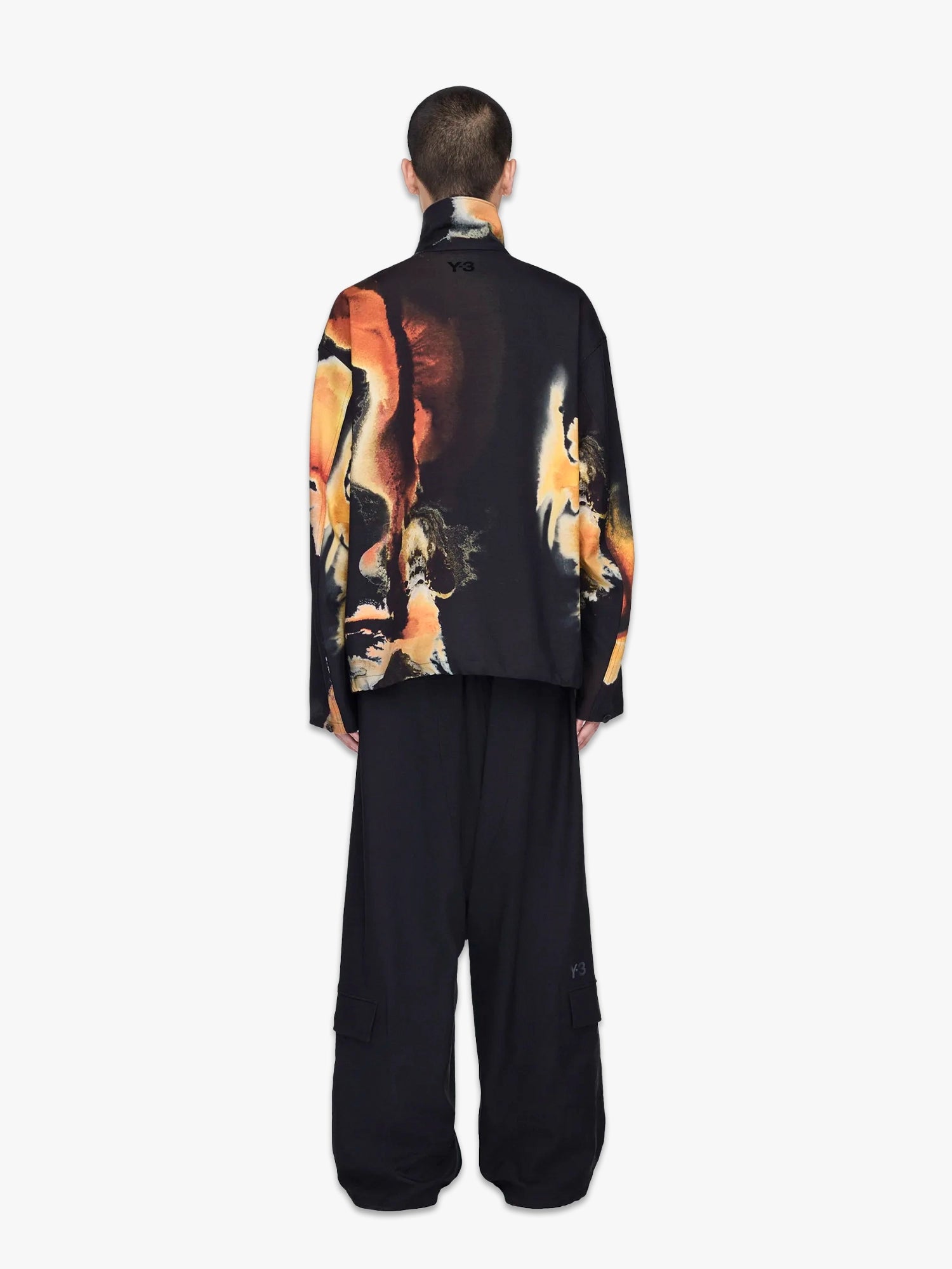 AOP Sport Uniform Coach Jacket - Black/Multico