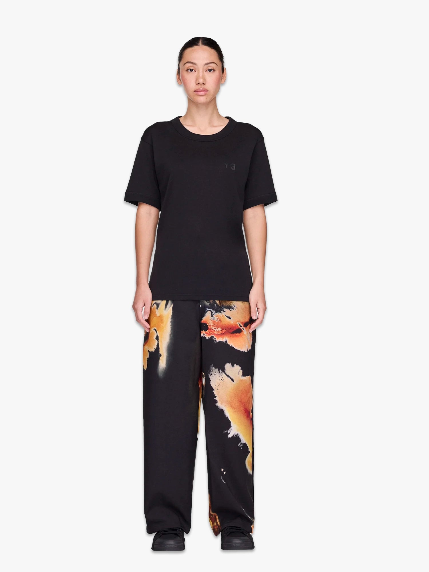 AOP W Sport Uniform Track Pants - Black/Multico