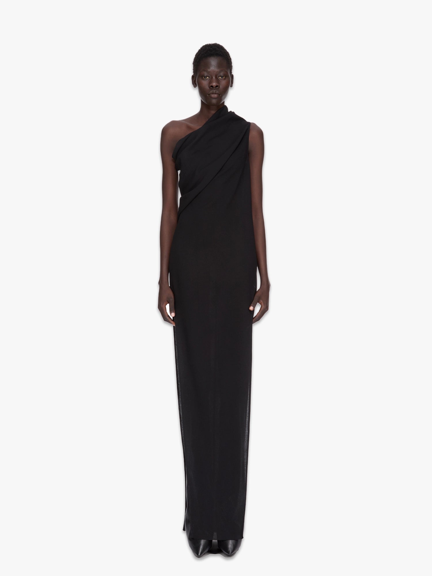 Athena Arrowhead Gown - Black