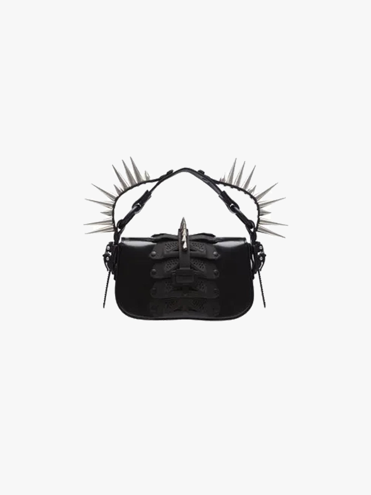 CO2 Spikes Handbag - Black/Black Matt