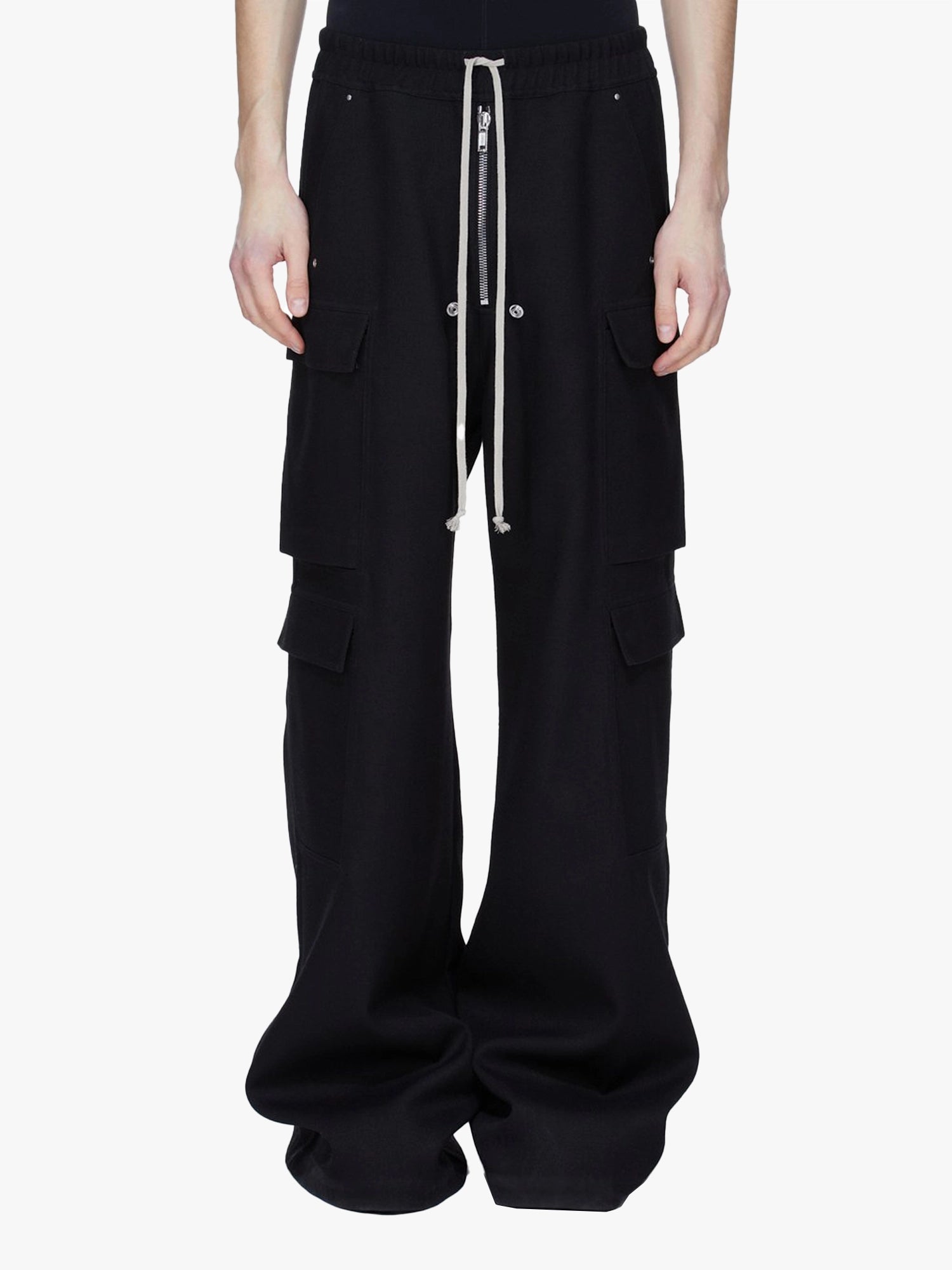 Cargobelas Wool Pants - Black
