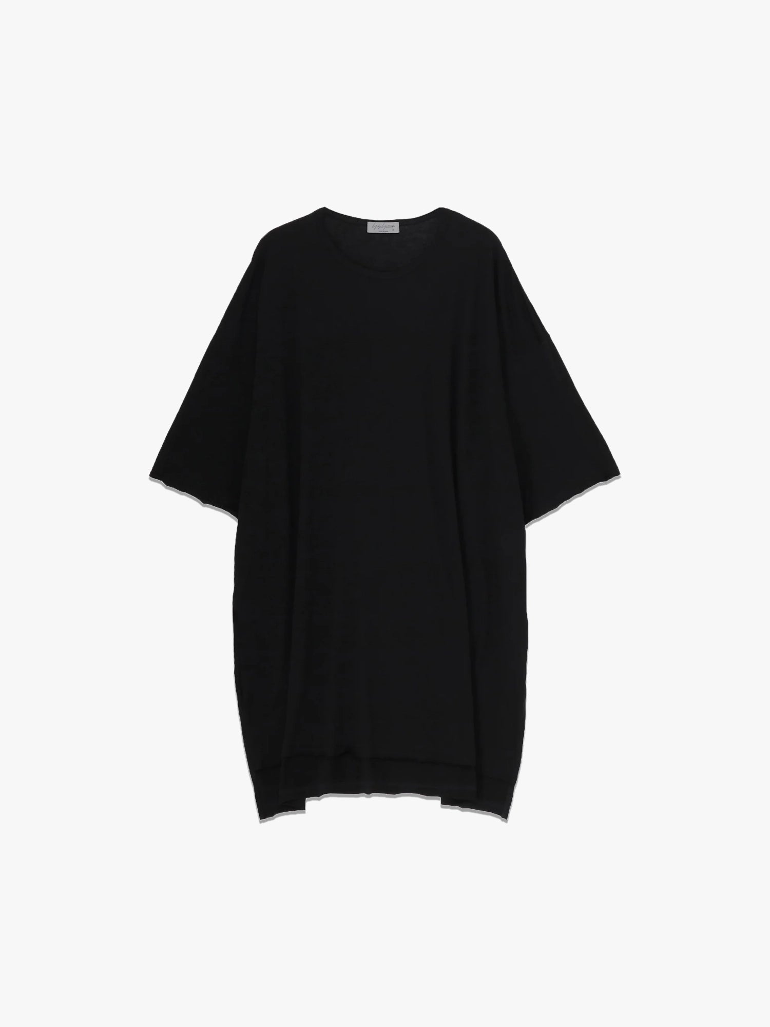 Cotton Cashmere Blend Top - Black