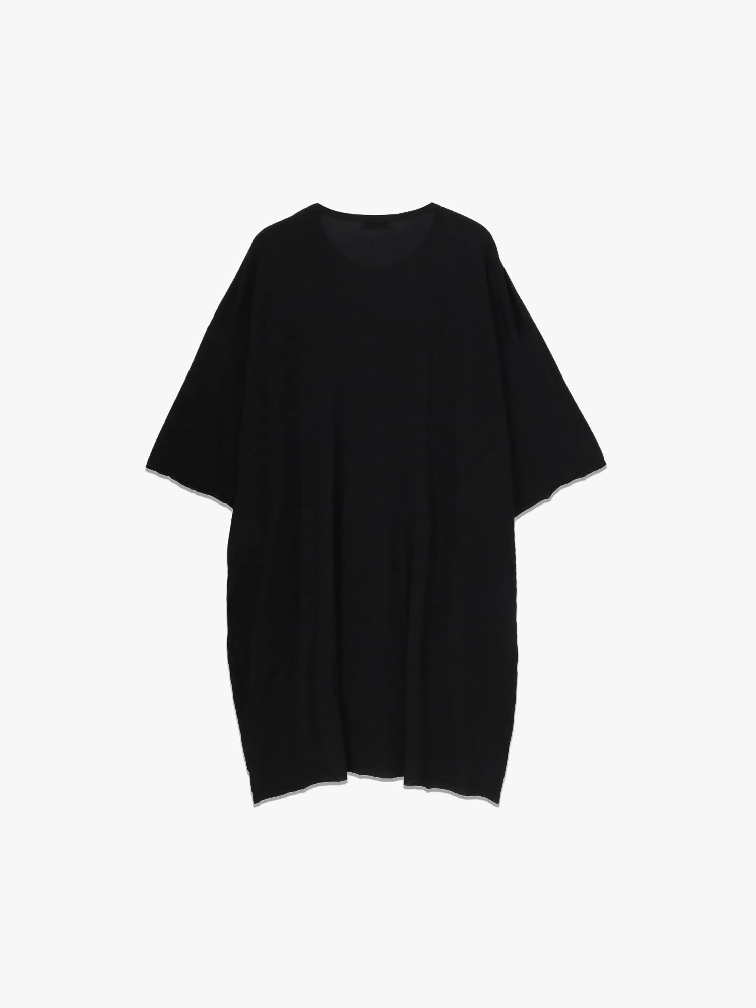 Cotton Cashmere Blend Top - Black