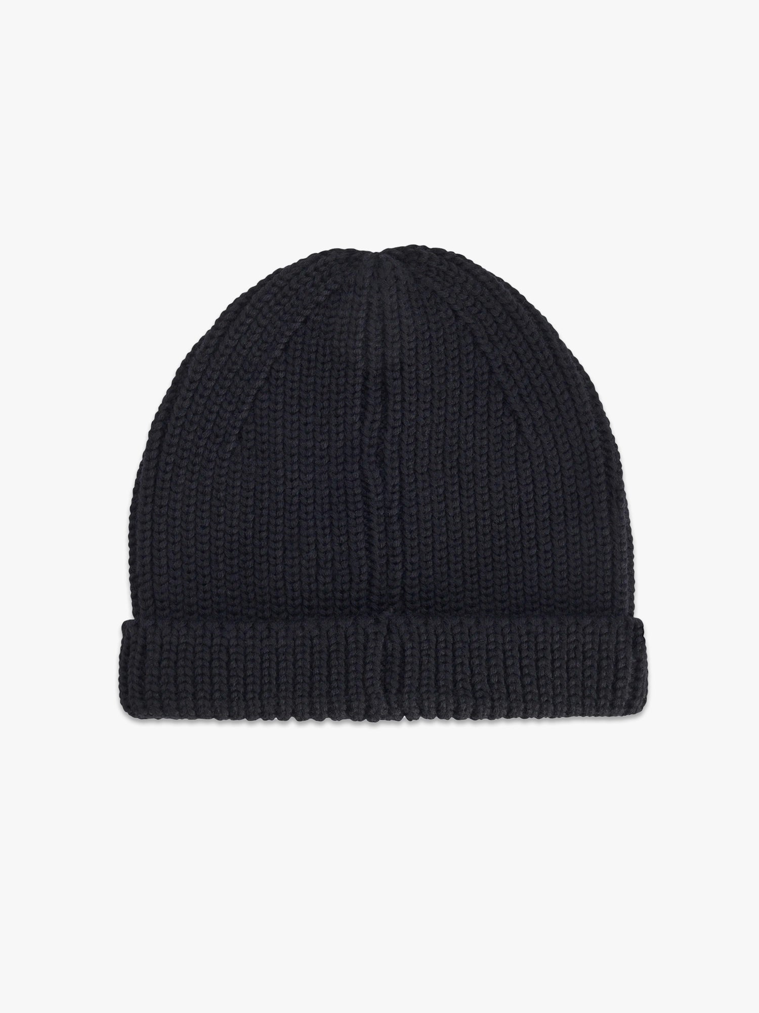 Chunky Knit Beanie - Black