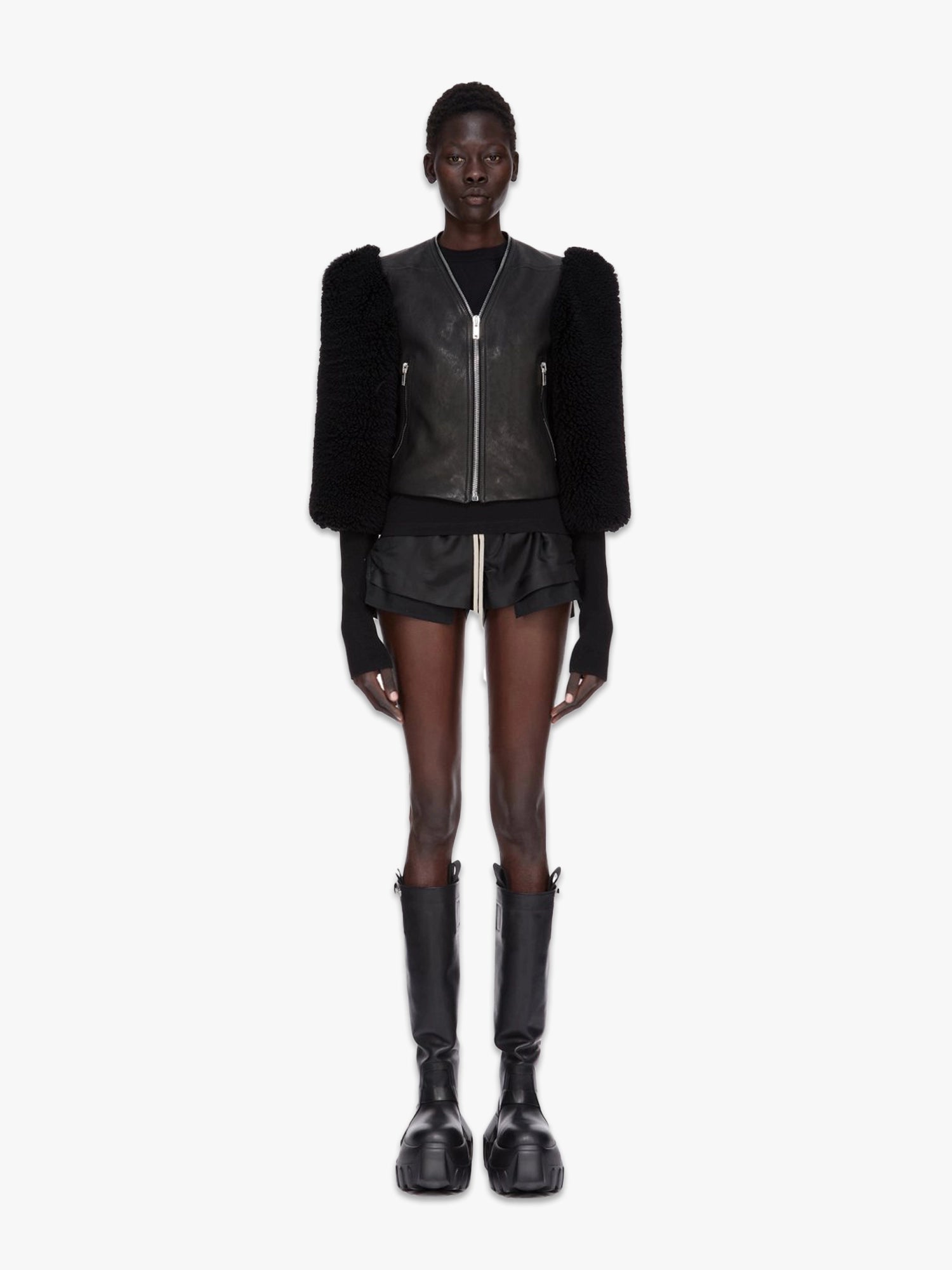 Cropped Klaus Jacket - Black