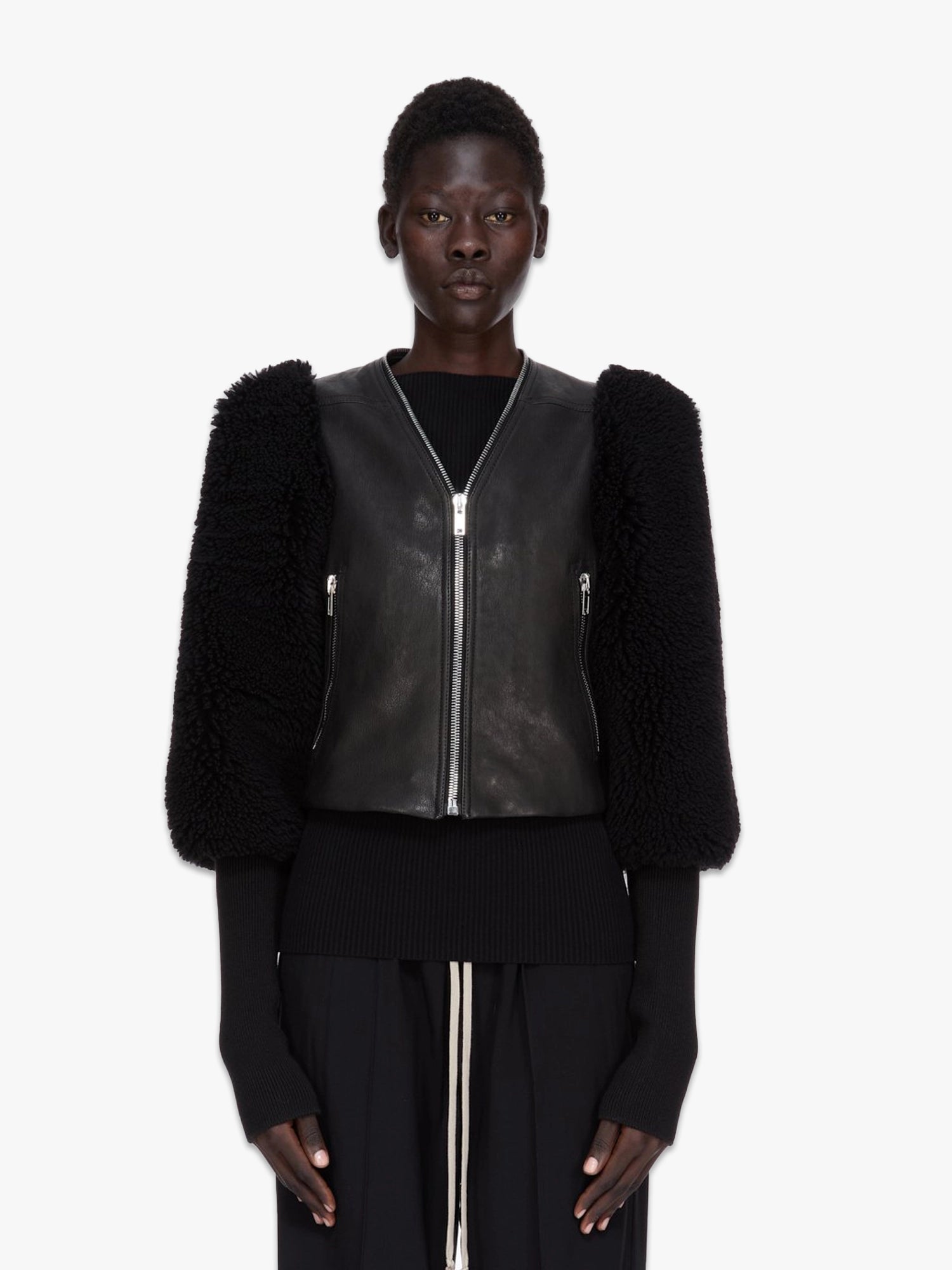 Cropped Klaus Jacket - Black