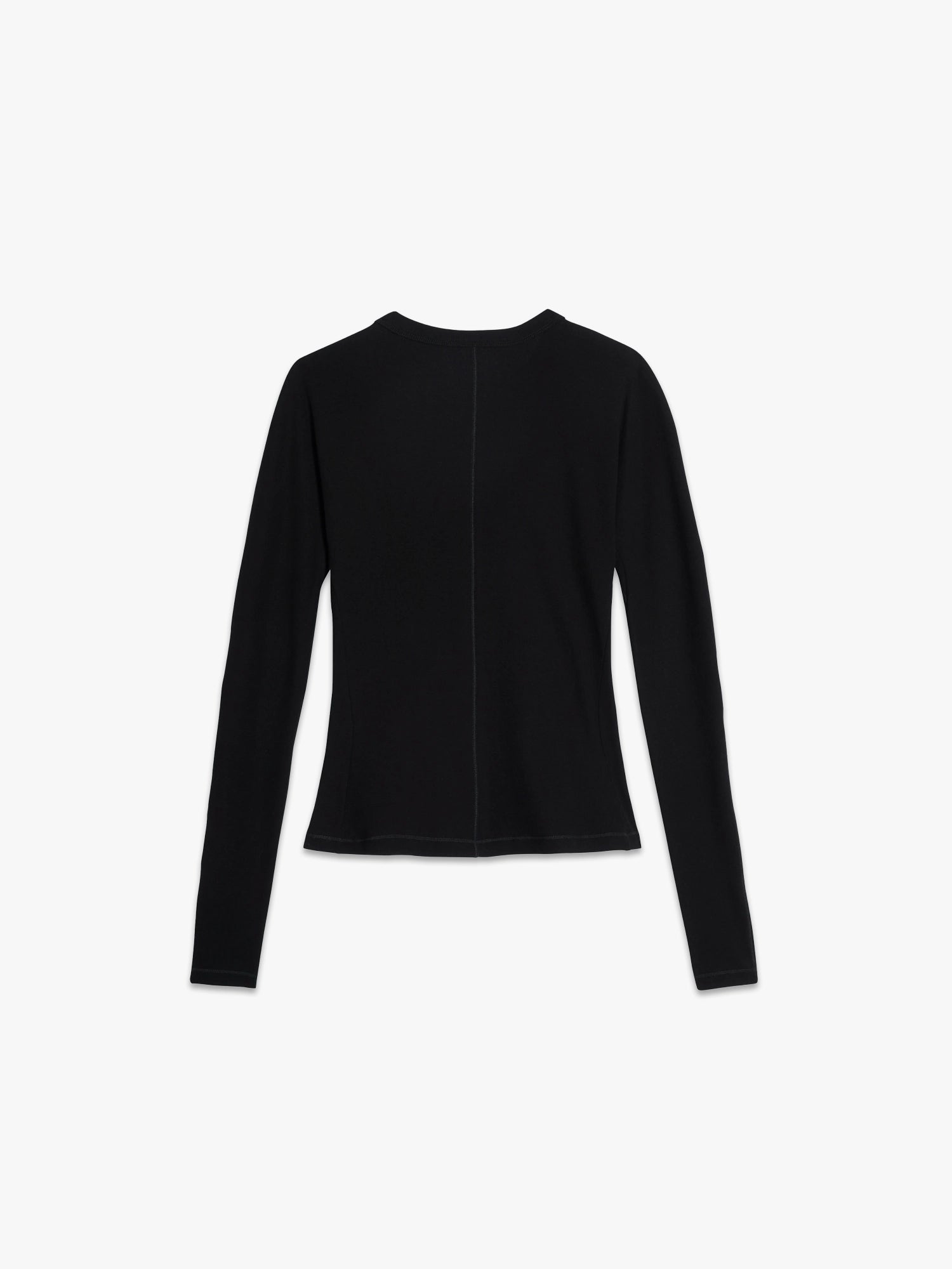 Fitted LS Tee - Black