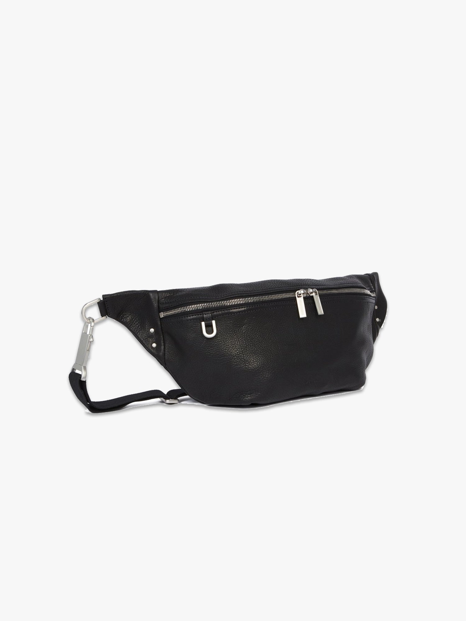 Large Geo Bumbag - Black
