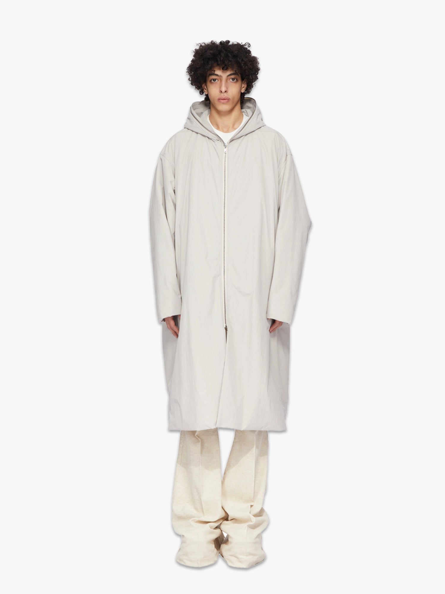 Gimp Mac Coat - Pearl