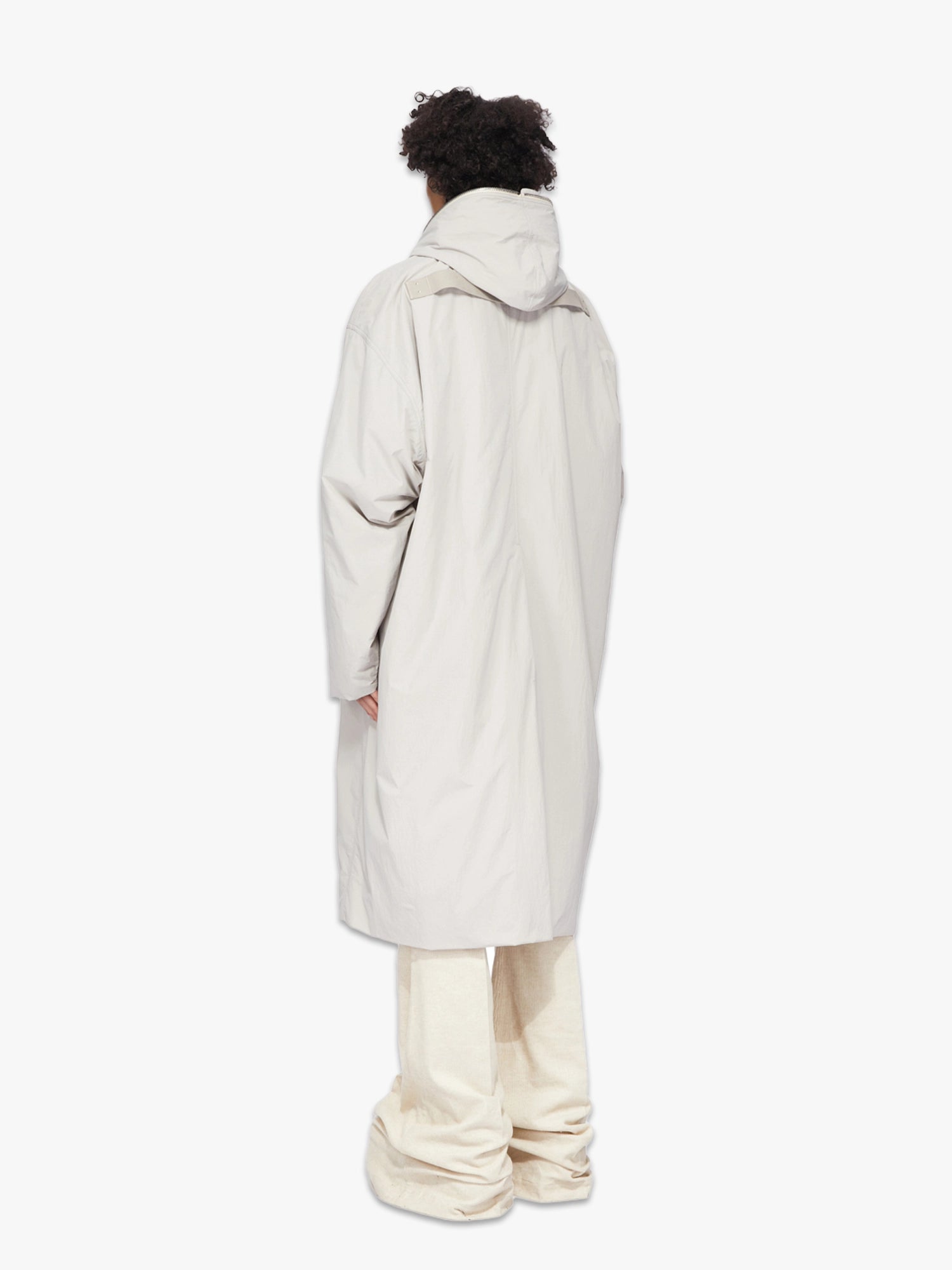 Gimp Mac Coat - Pearl