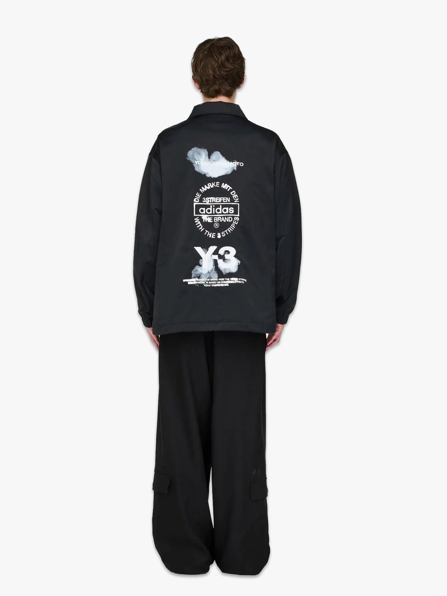 Graphic Coach Jacket - Black