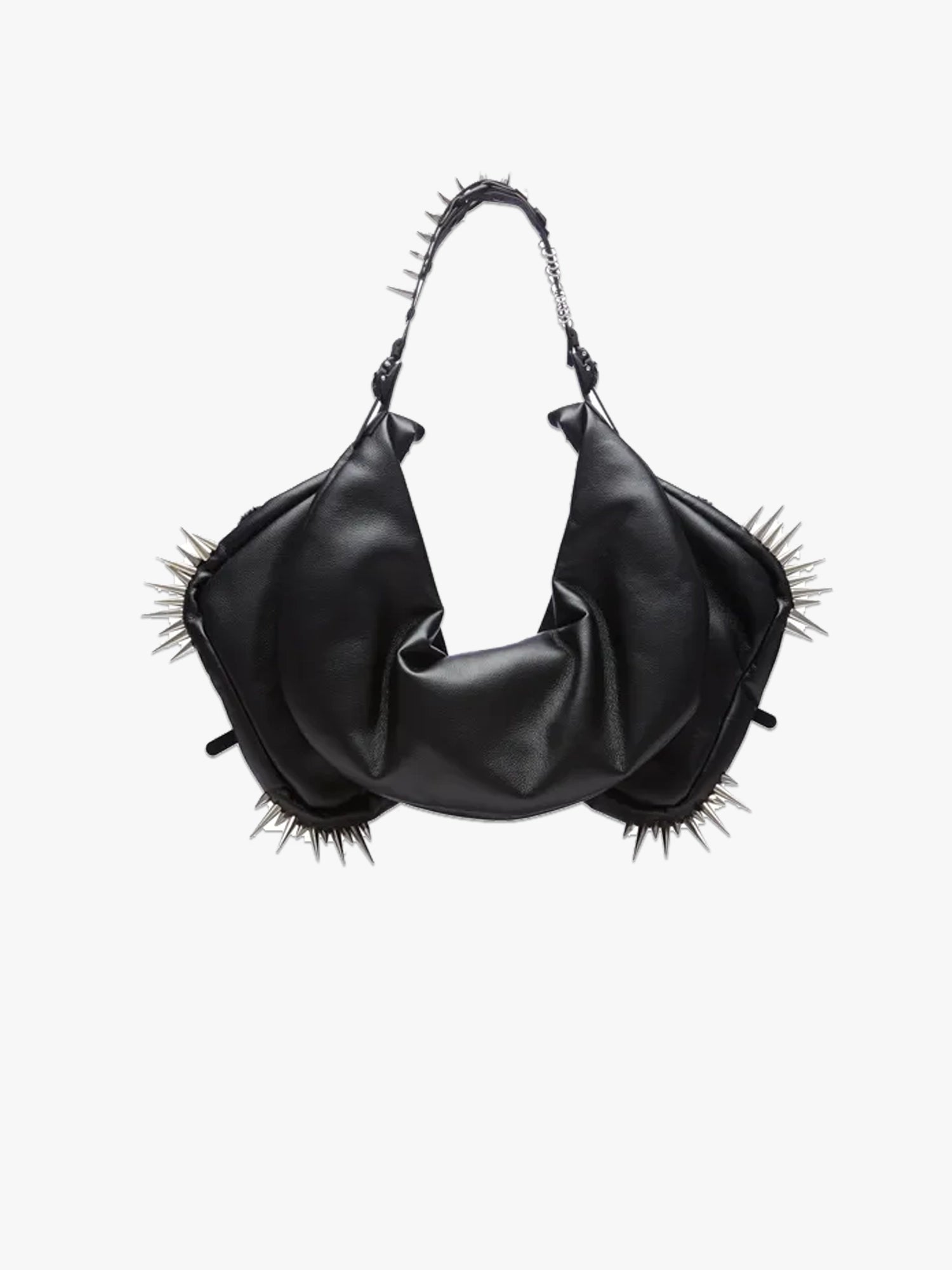 HM3 Spikes Half Moon Bag - Black/Black Matt