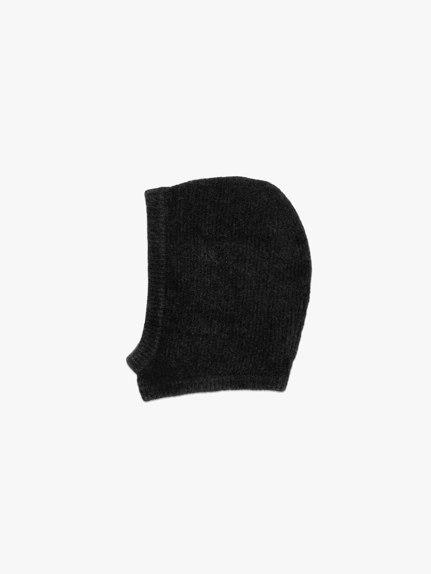 Knitted Hood - Black