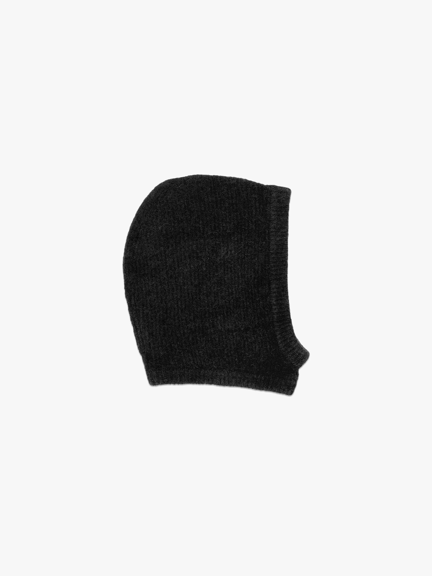Knitted Hood - Black
