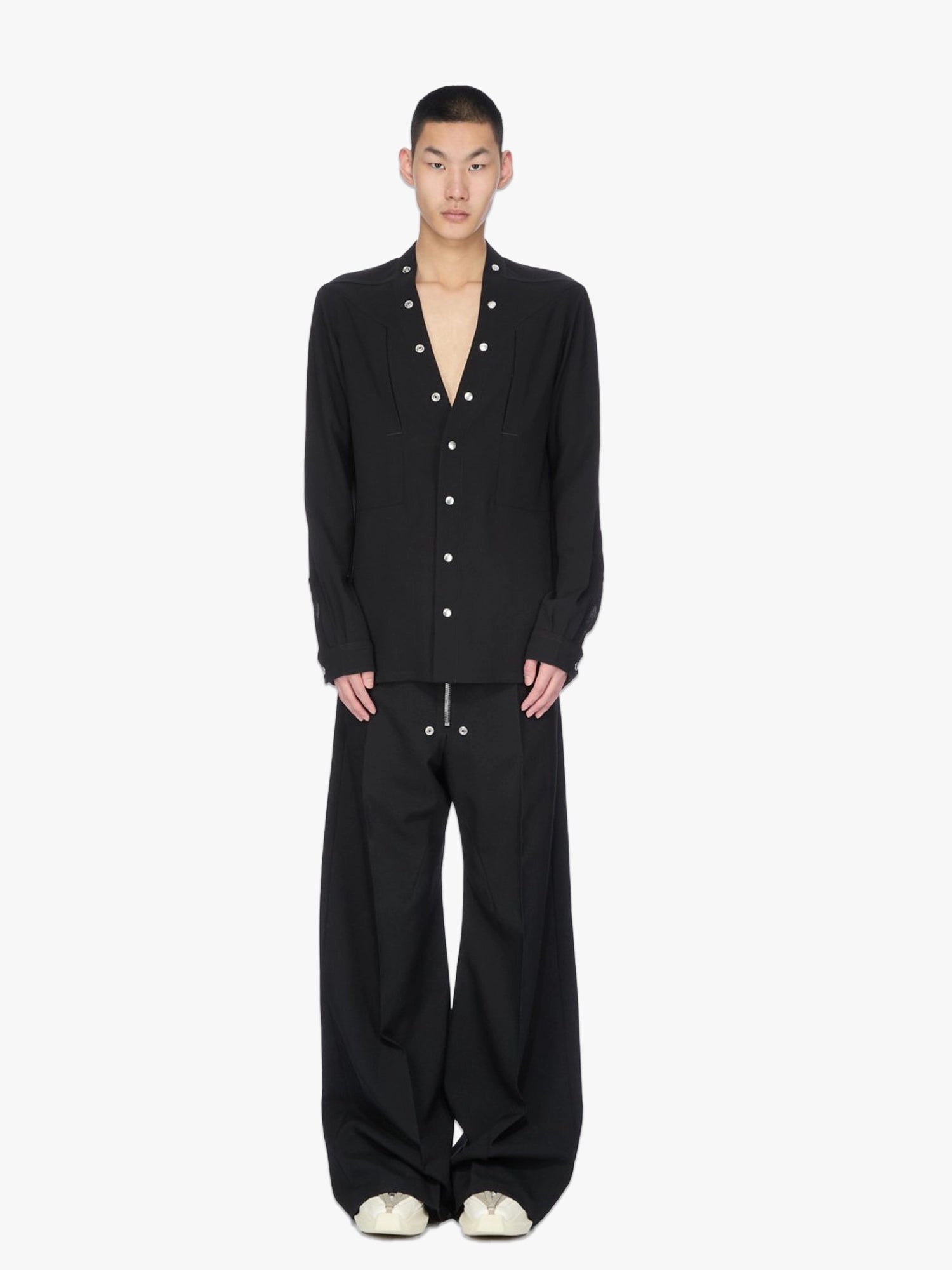 Larry Fogpocket Shirt - Black