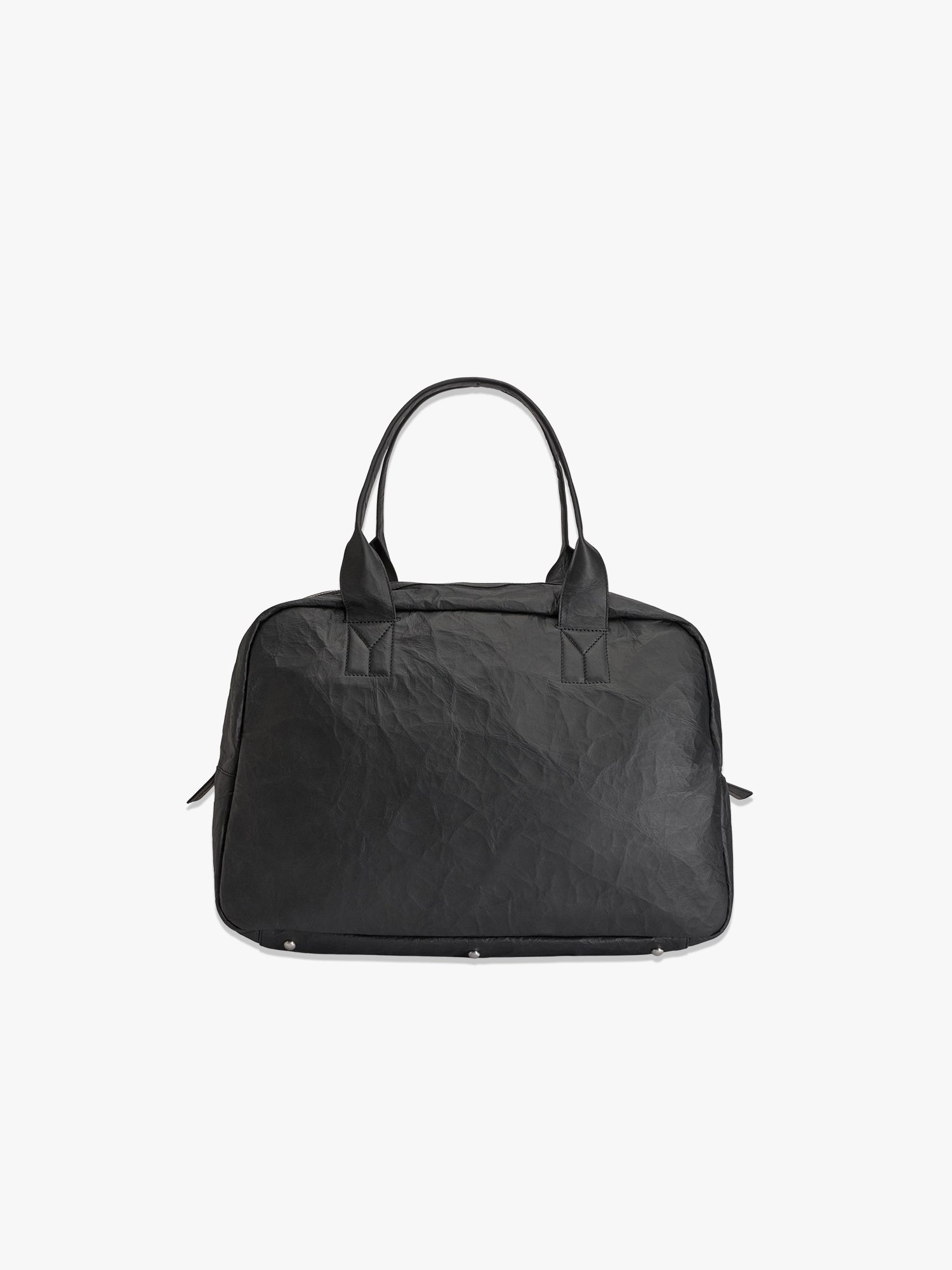 Leather Weekender - Black
