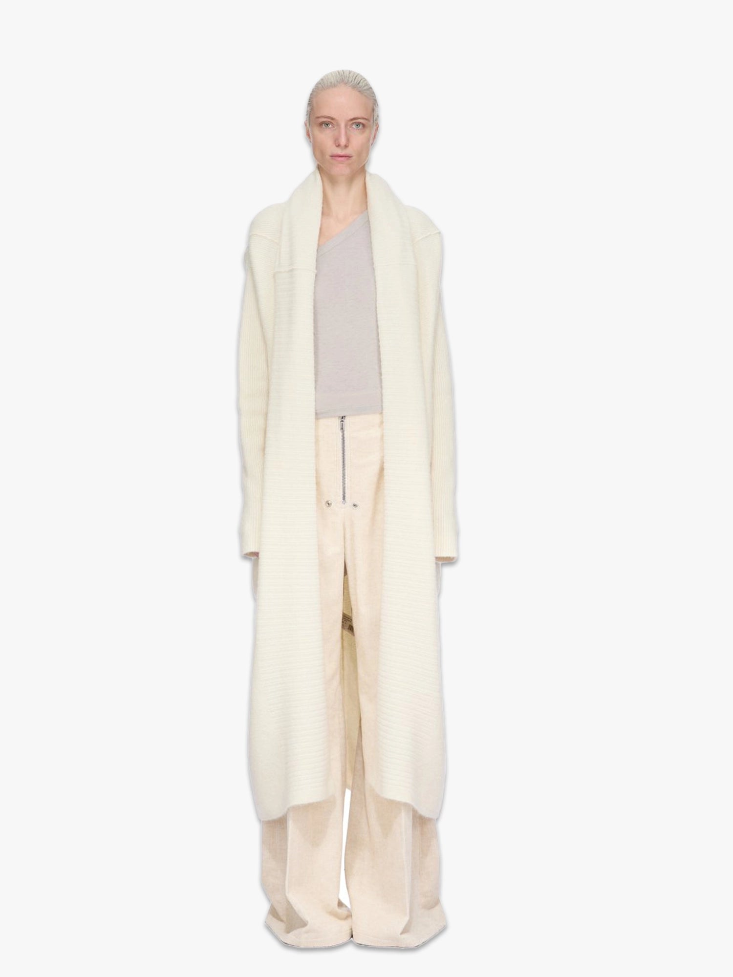 Long Cardigan - Milk