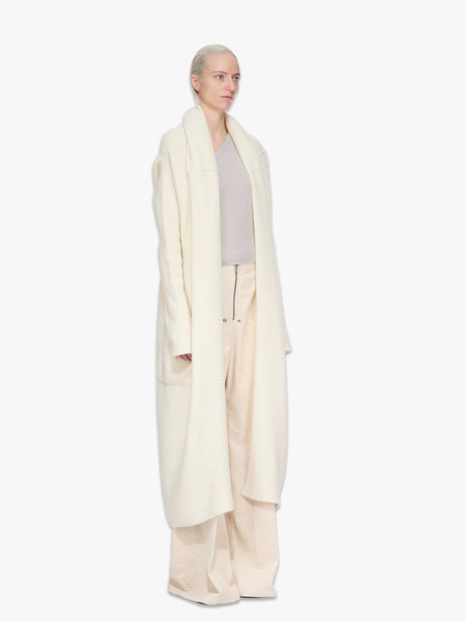 Long Cardigan - Milk