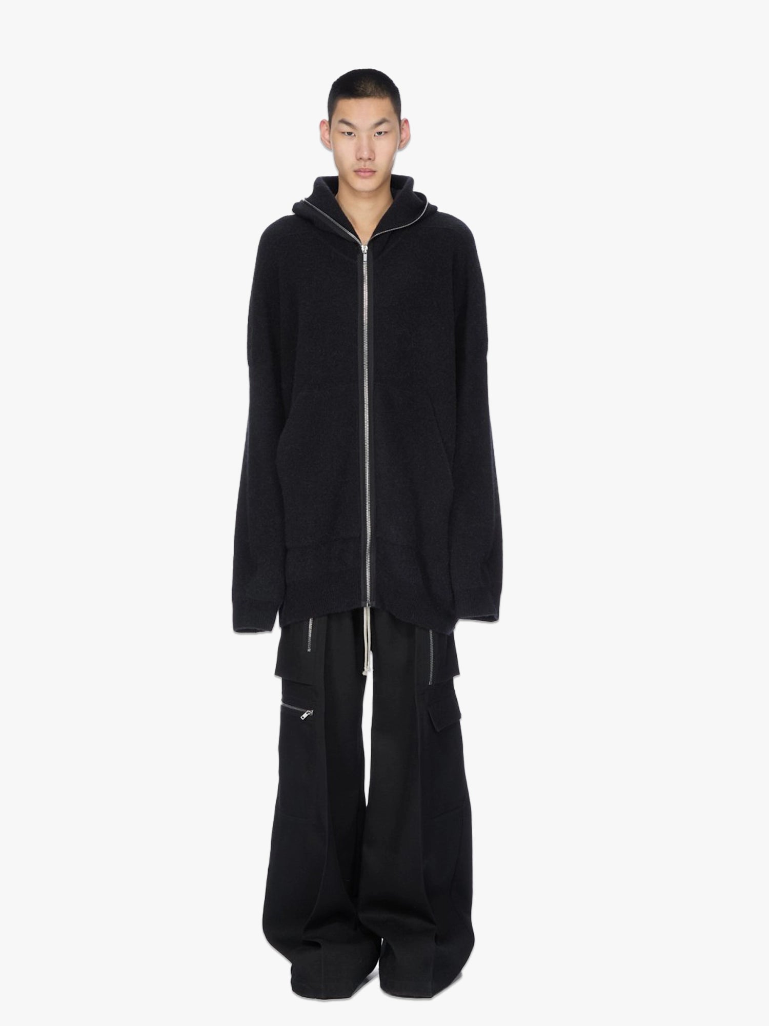 Oversized Gimp Hoodie - Black