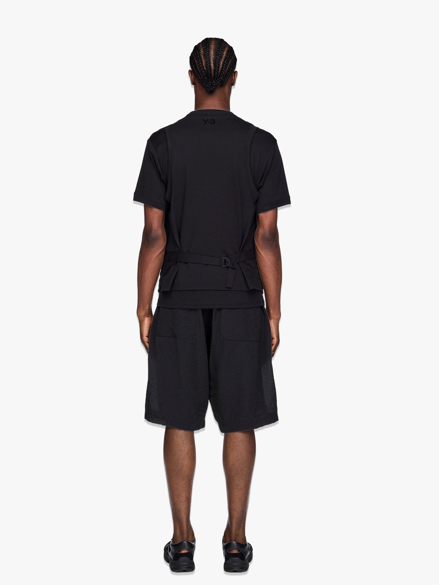 Pleated Shorts - Black