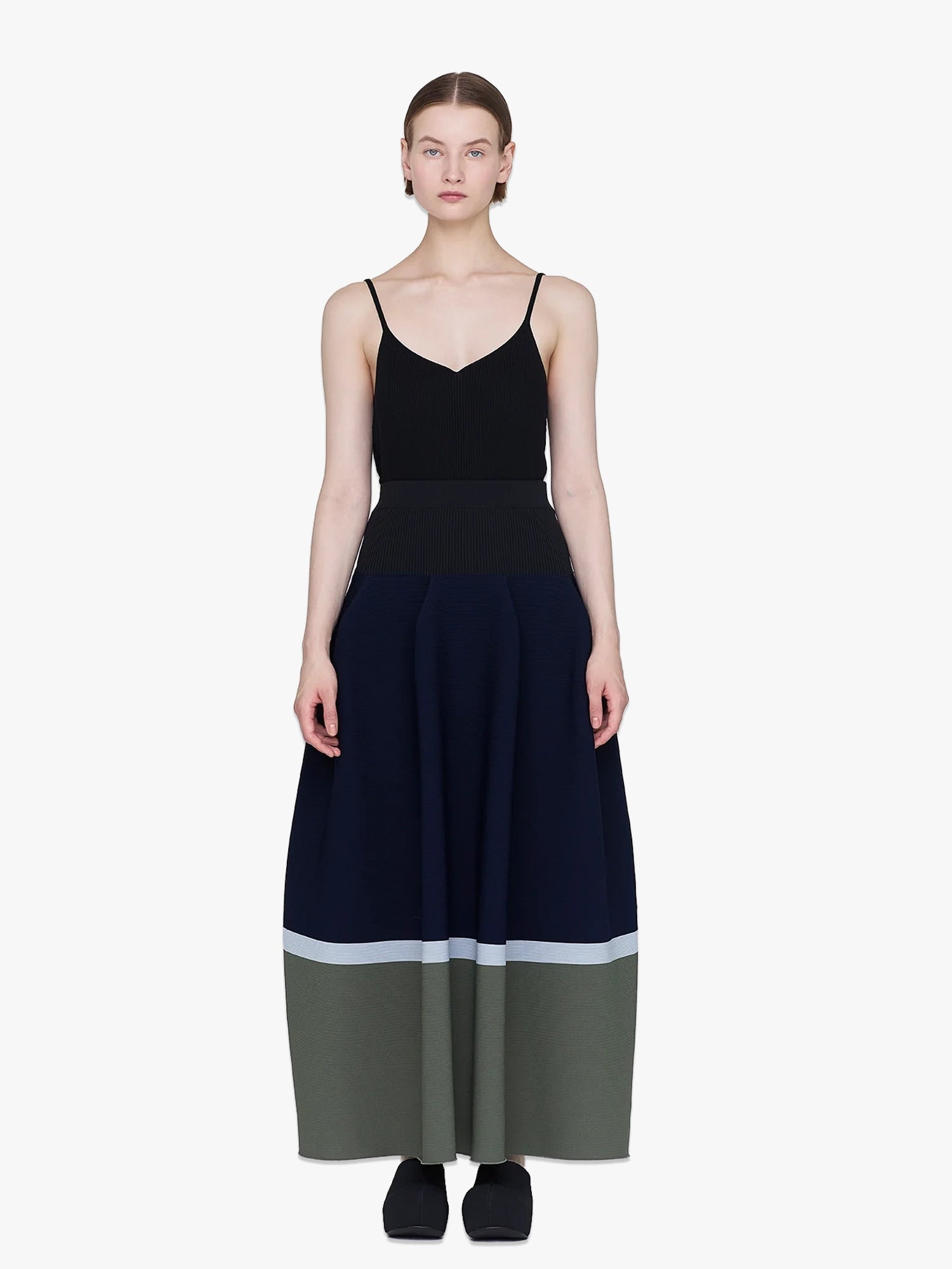 Pottery Skirt - Navy/Multi