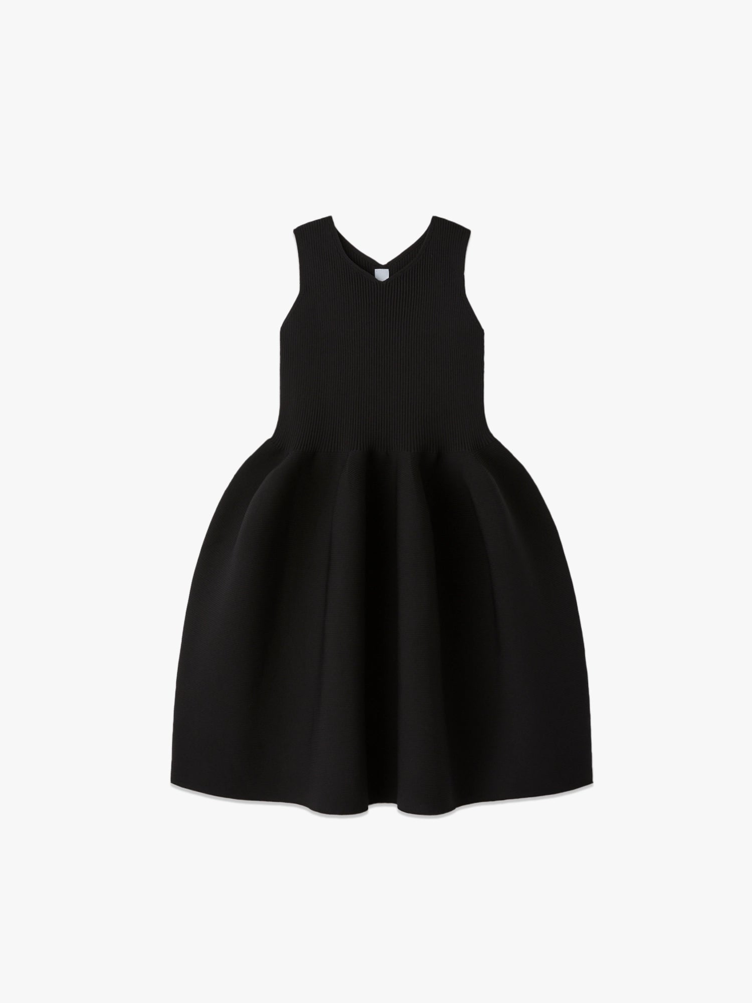 Pottery Sleeveless Dress - Black