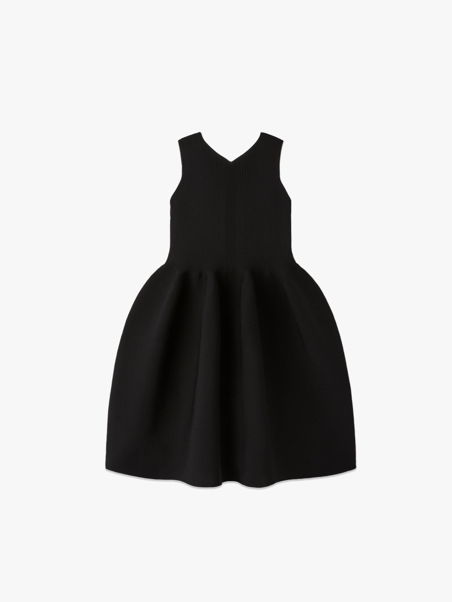 Pottery Sleeveless Dress - Black