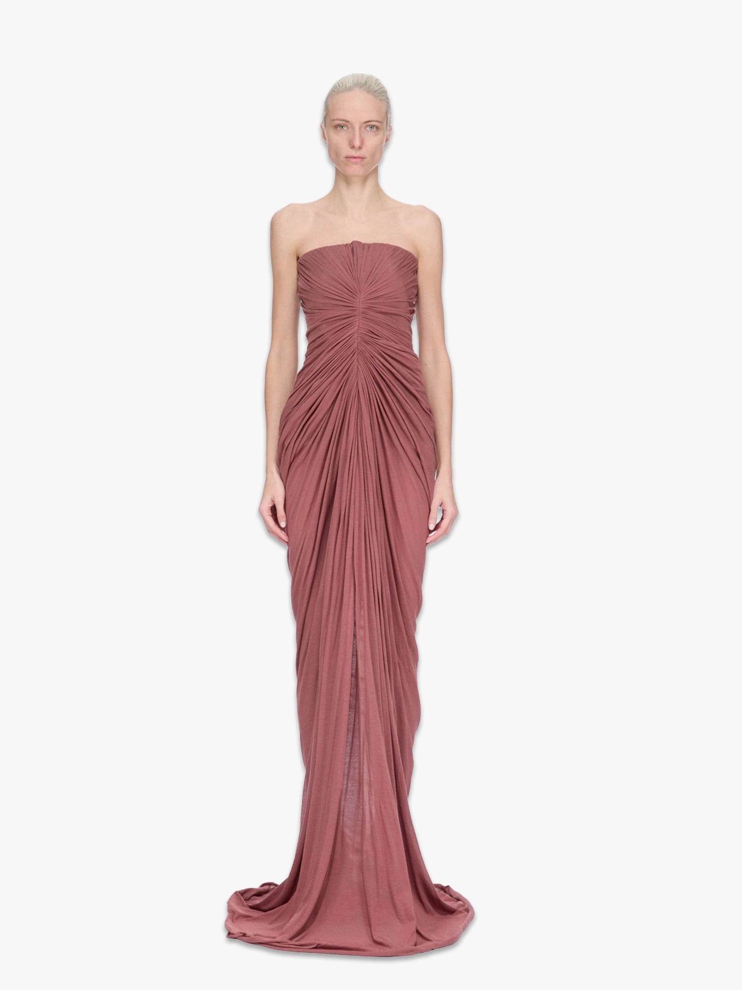 Radiance Bustier Gown - Rosewood