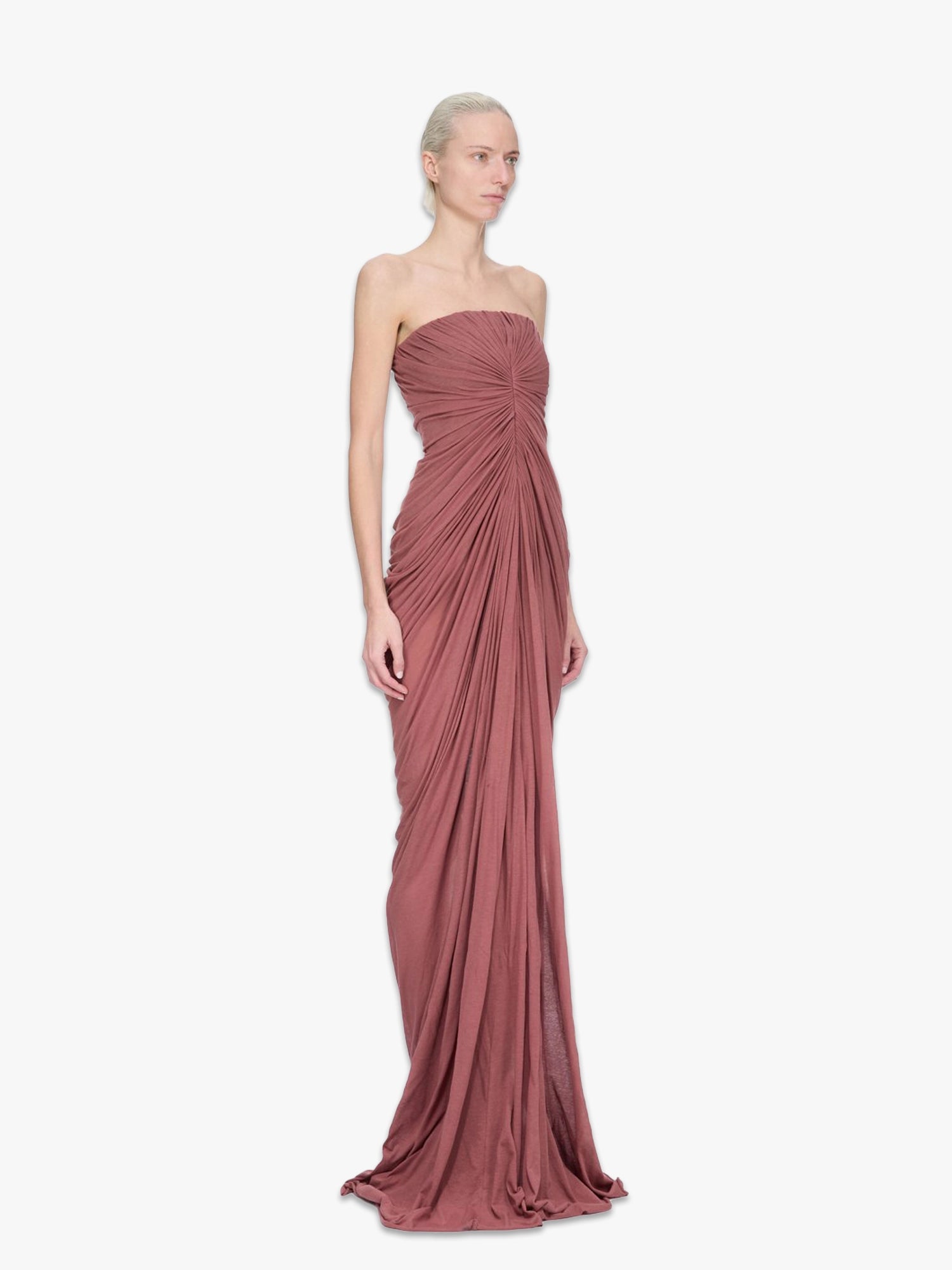 Radiance Bustier Gown - Rosewood