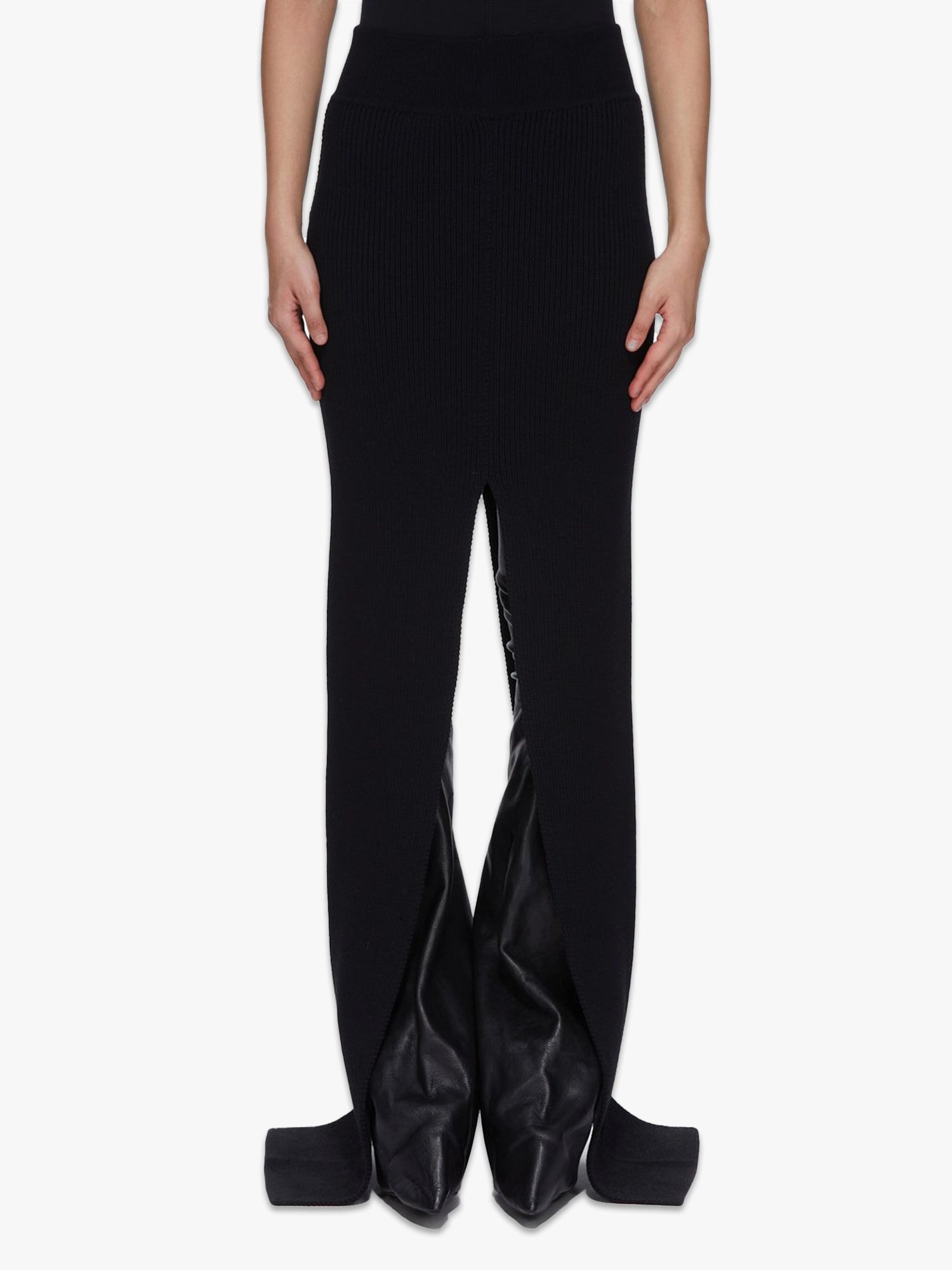 Sliced Skirt - Black