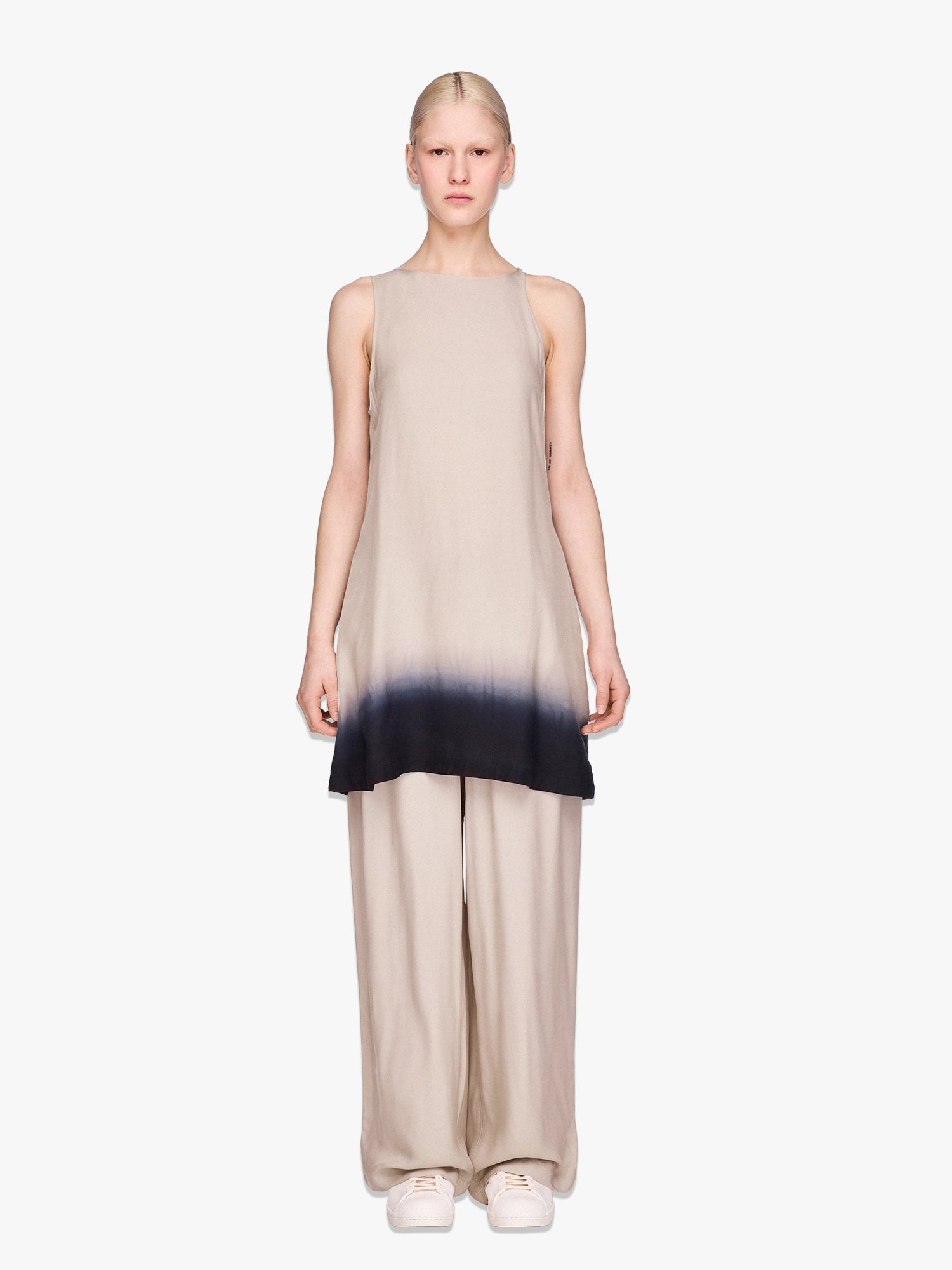 Straight Leg Pants - Light Brown