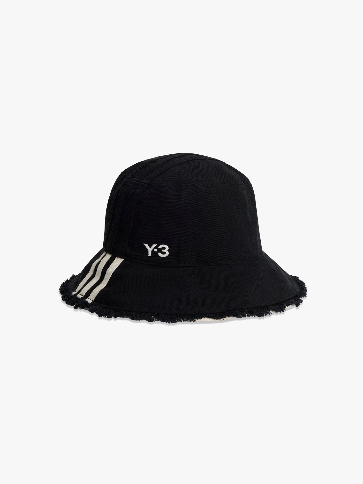 Stripes Bucket Hat - Black