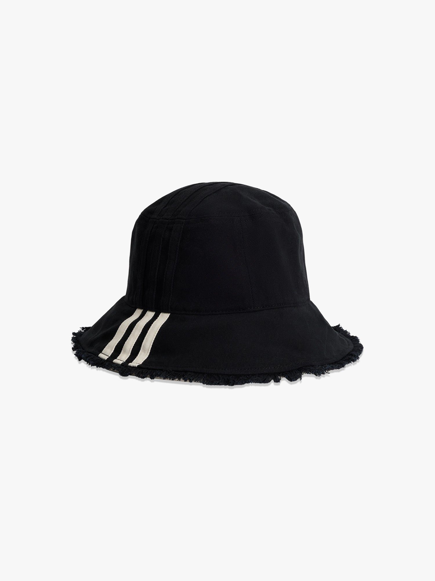 Stripes Bucket Hat - Black
