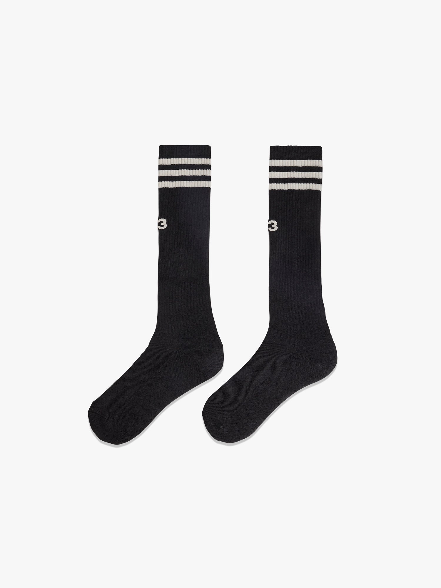 Stripes High Socks - Black