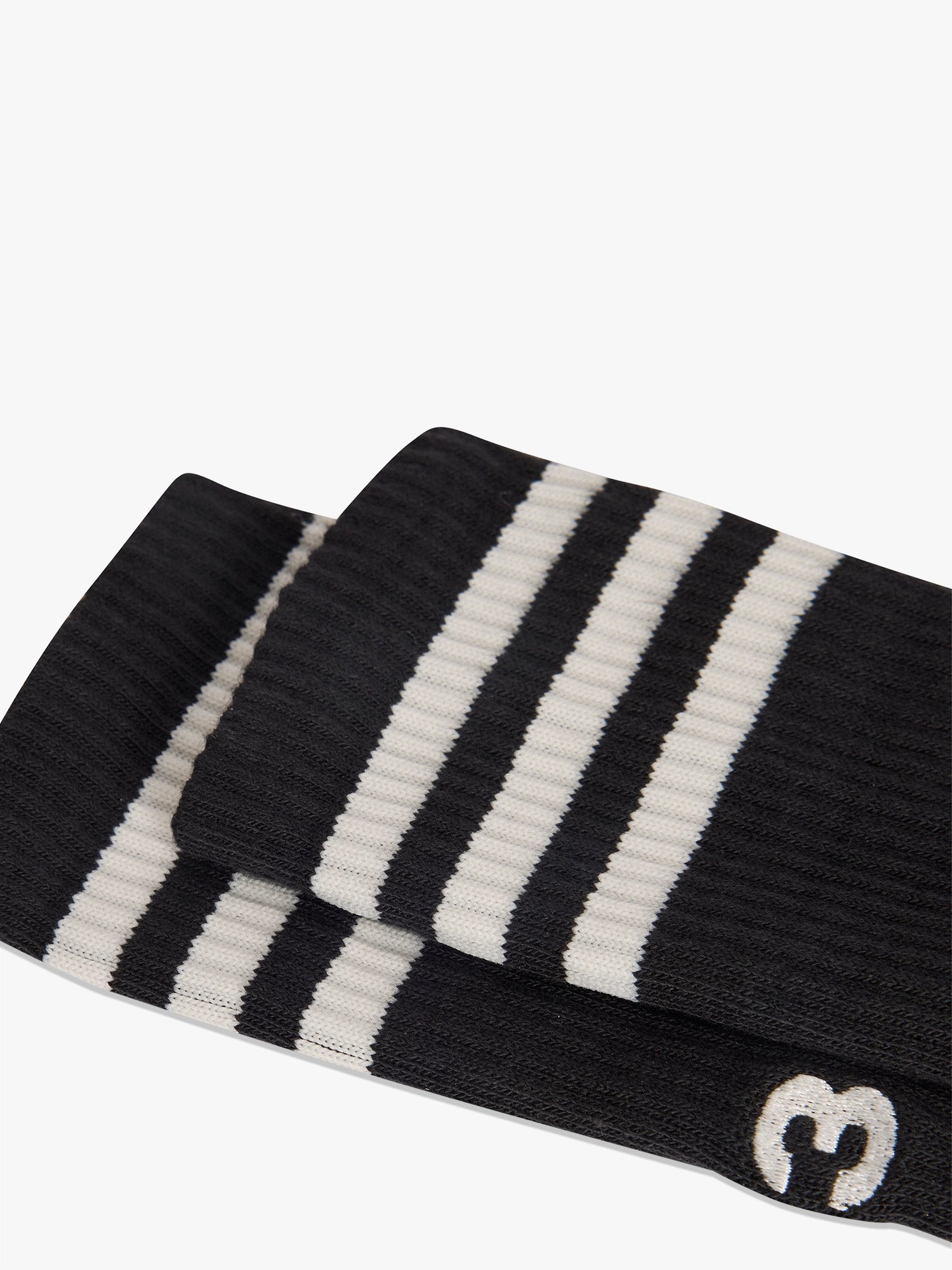 Stripes High Socks - Black