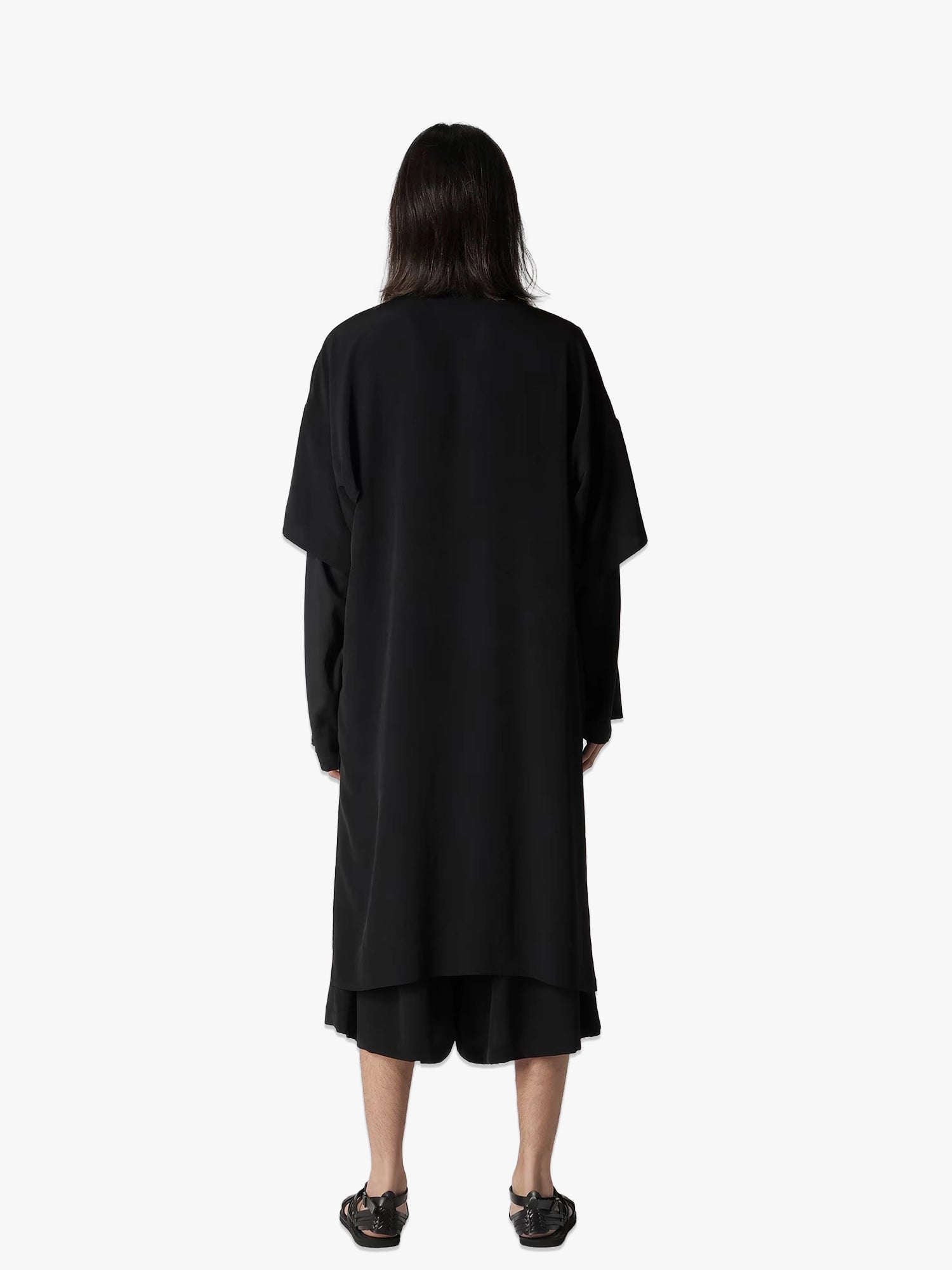 TA Tuxedo China Dress - Black