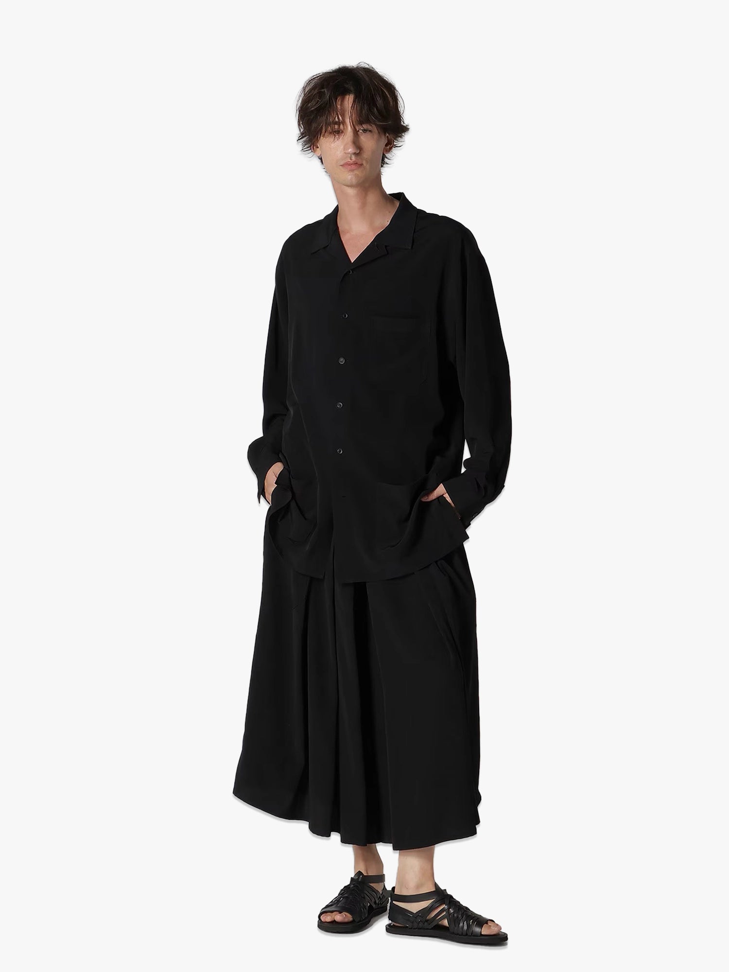 TA Tuxedo Hakama Pants - Black