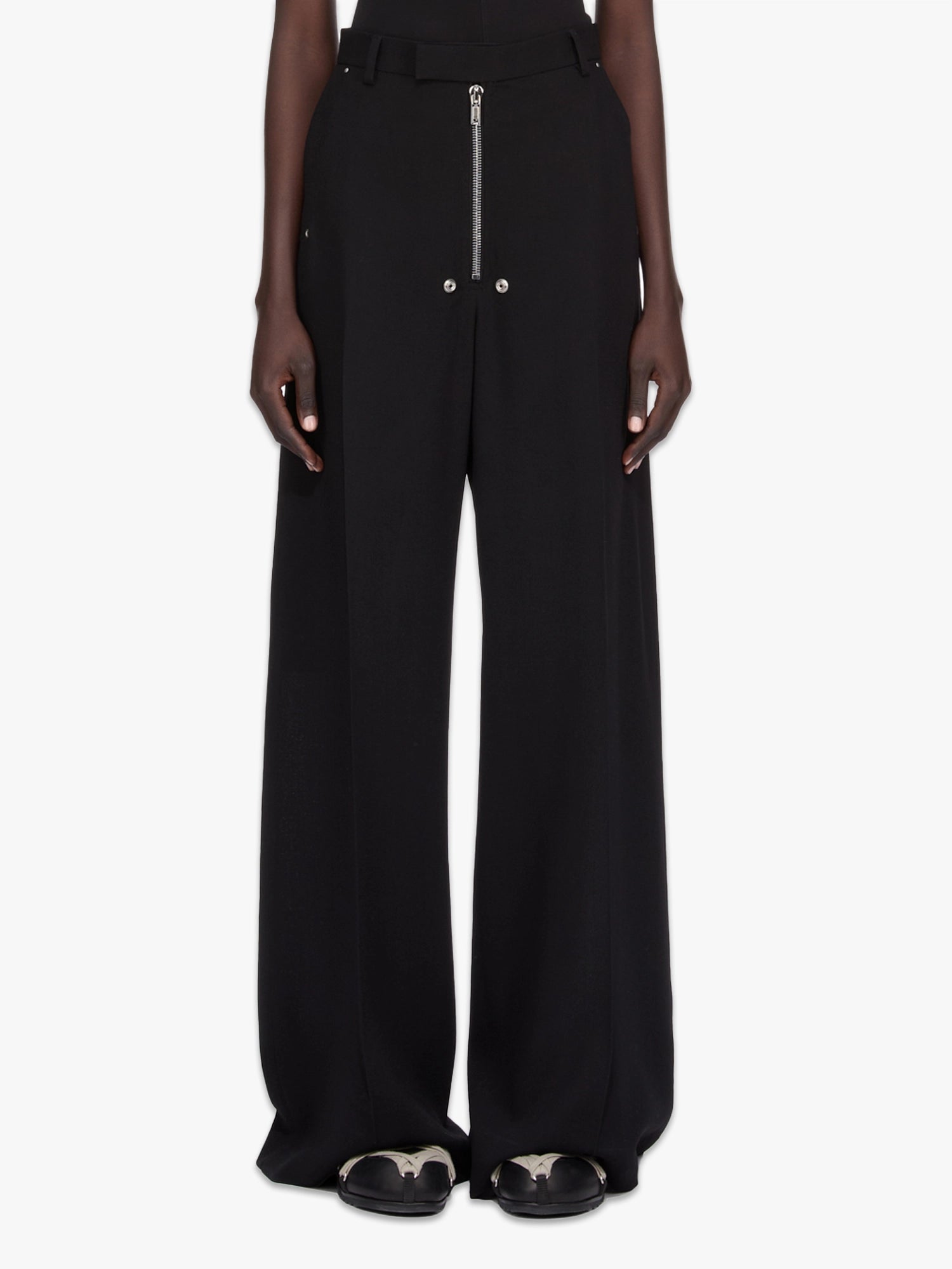 Tailored Wide Belas - Black