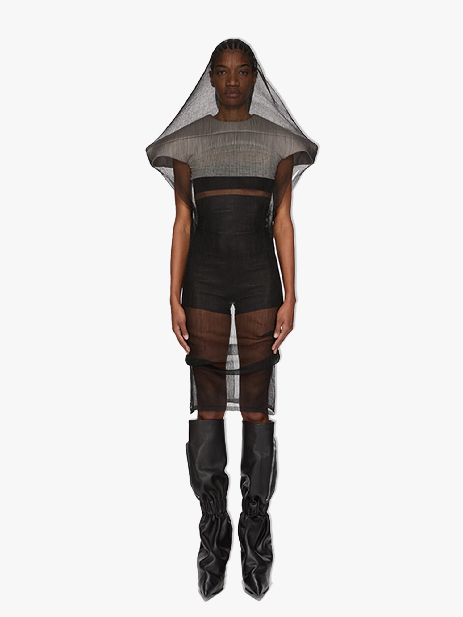 Transparent Tube - Black