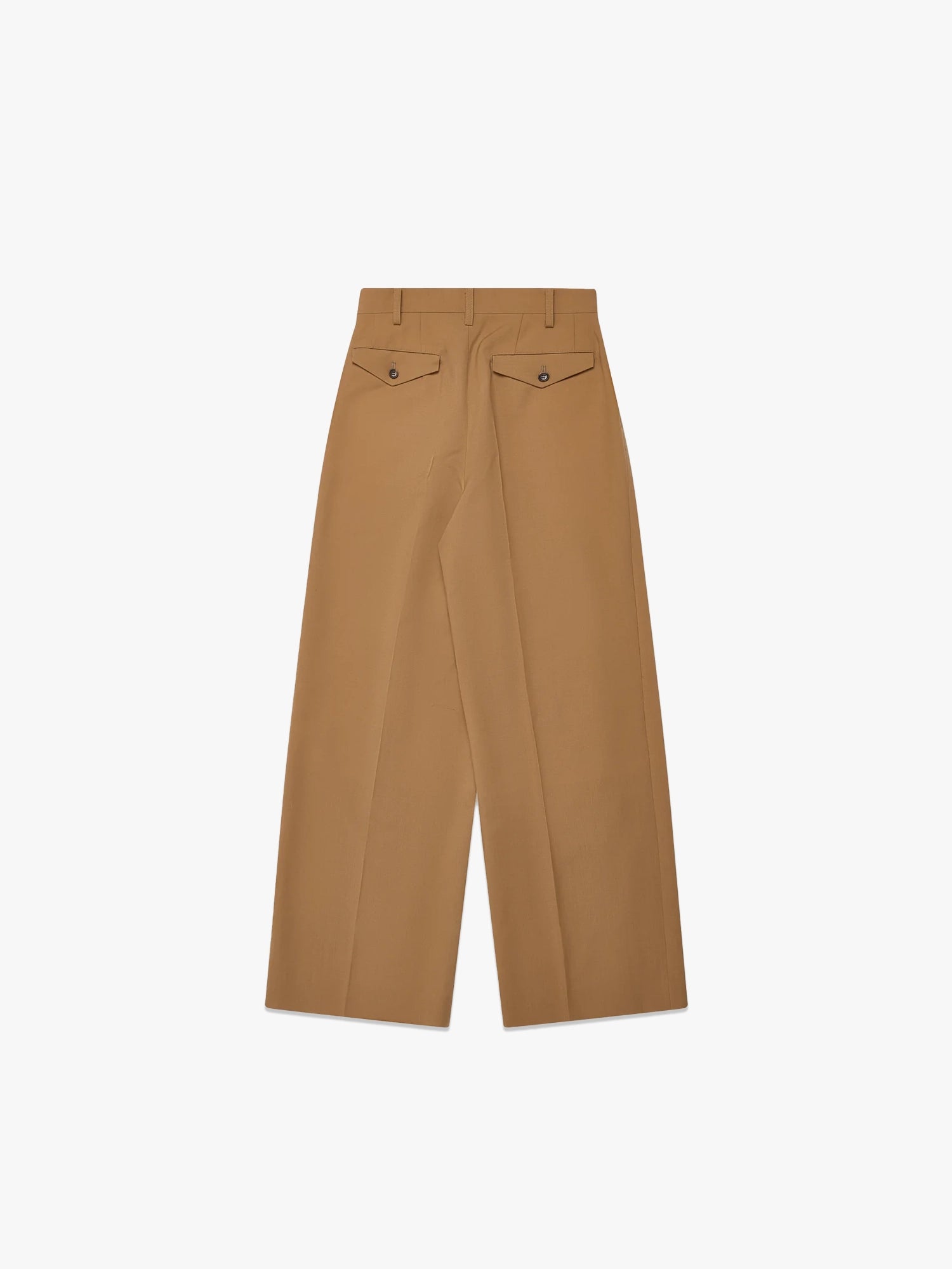 Women's Pleated Trousers - Beige