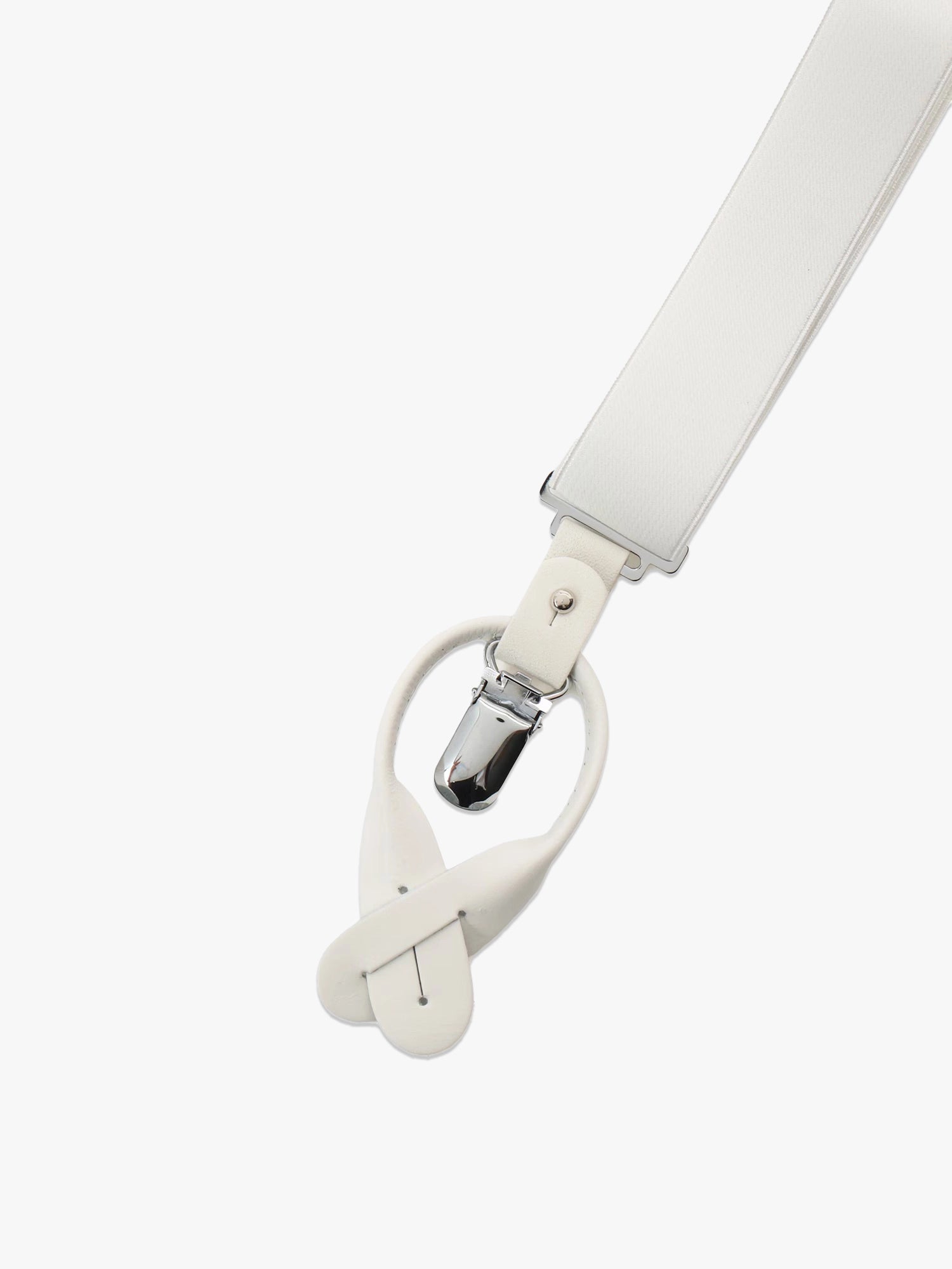 Wooly Spin Tape 30mm 2Way Suspenders - Ivory