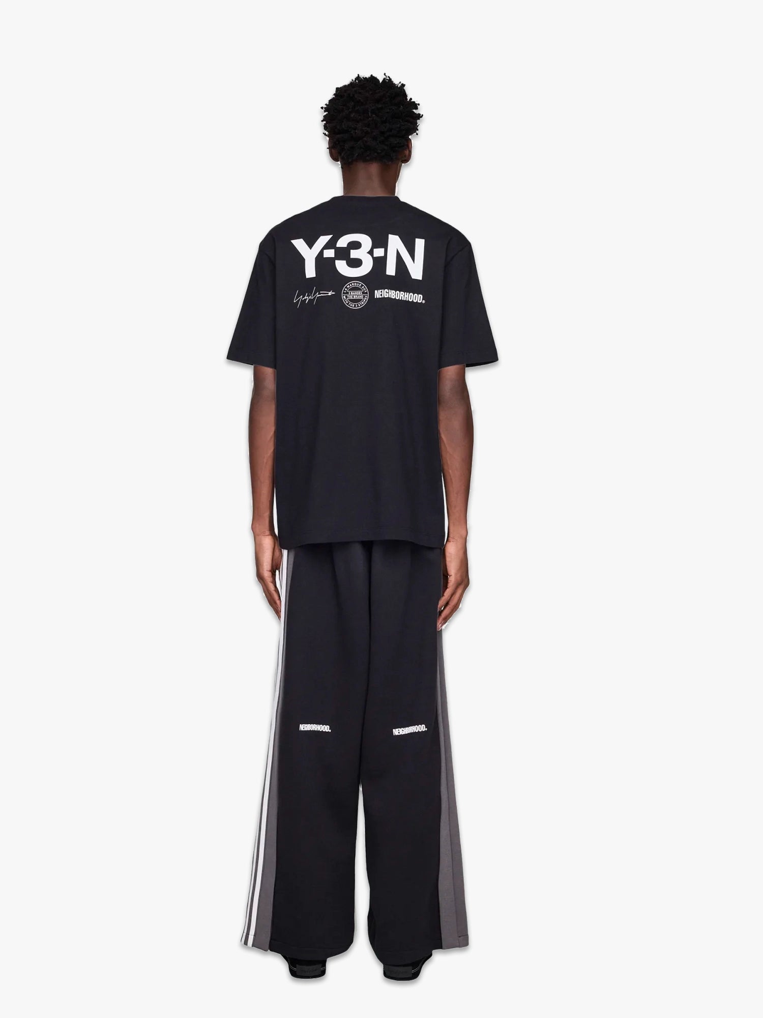 Y-3 x NBHD Graphic Tee - Black/Granit