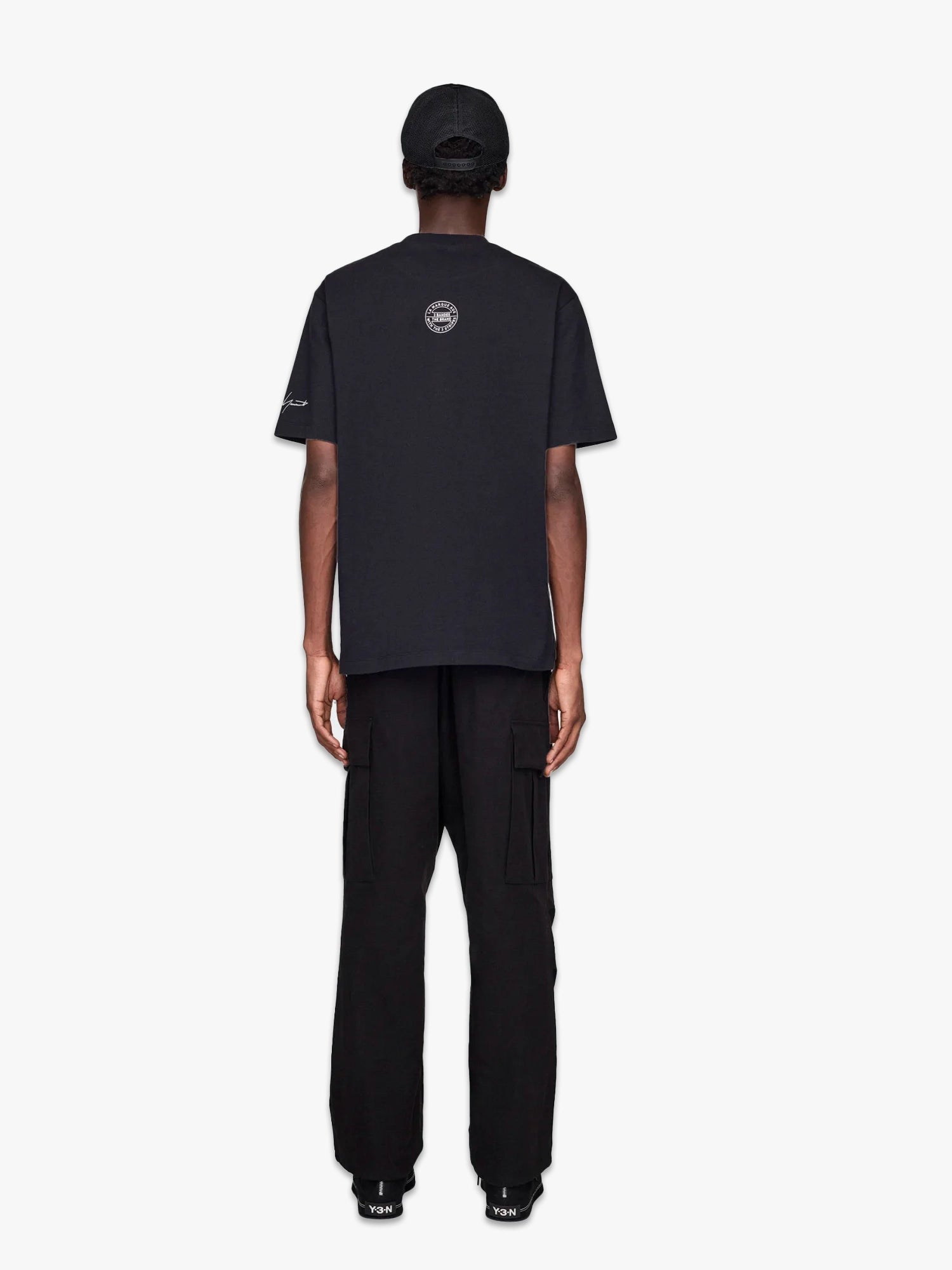 Y-3 x NBHD Logo Tee - Black